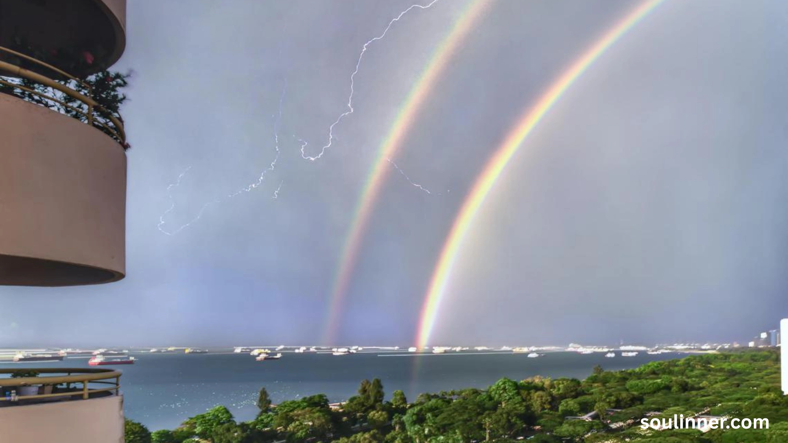 spiritual meaning of a double rainbow