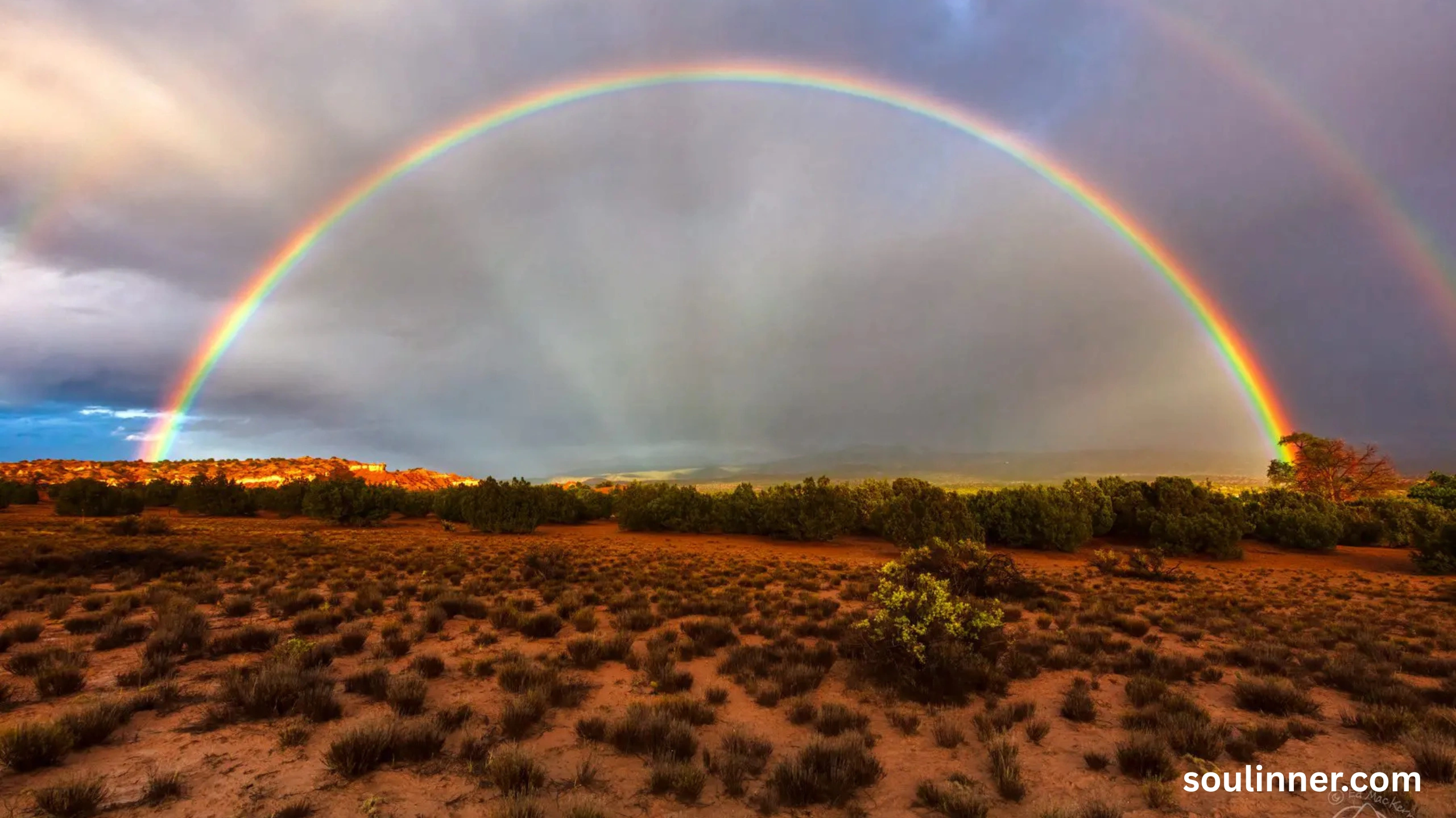 spiritual meaning of a double rainbow