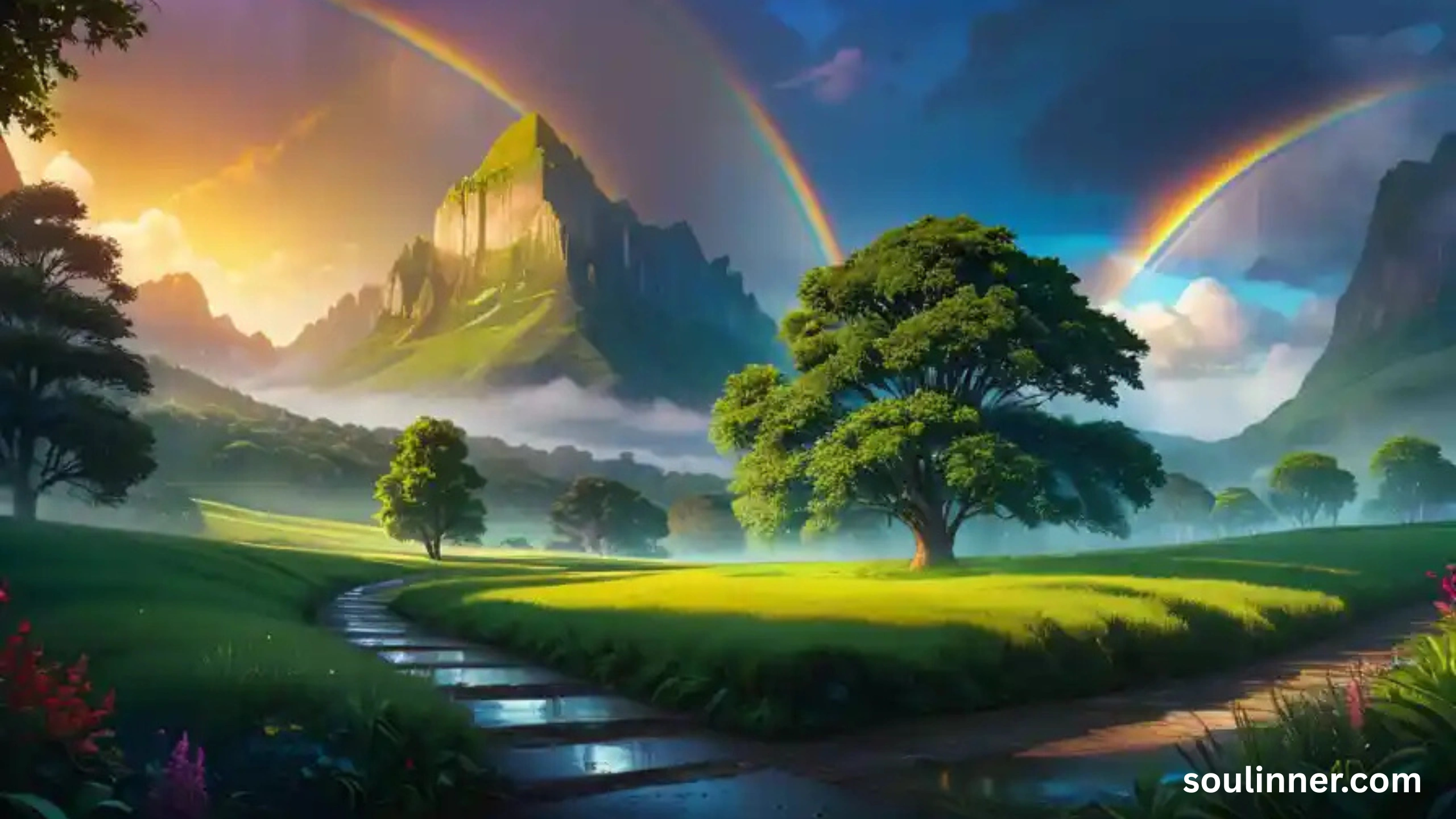 spiritual meaning of a double rainbow