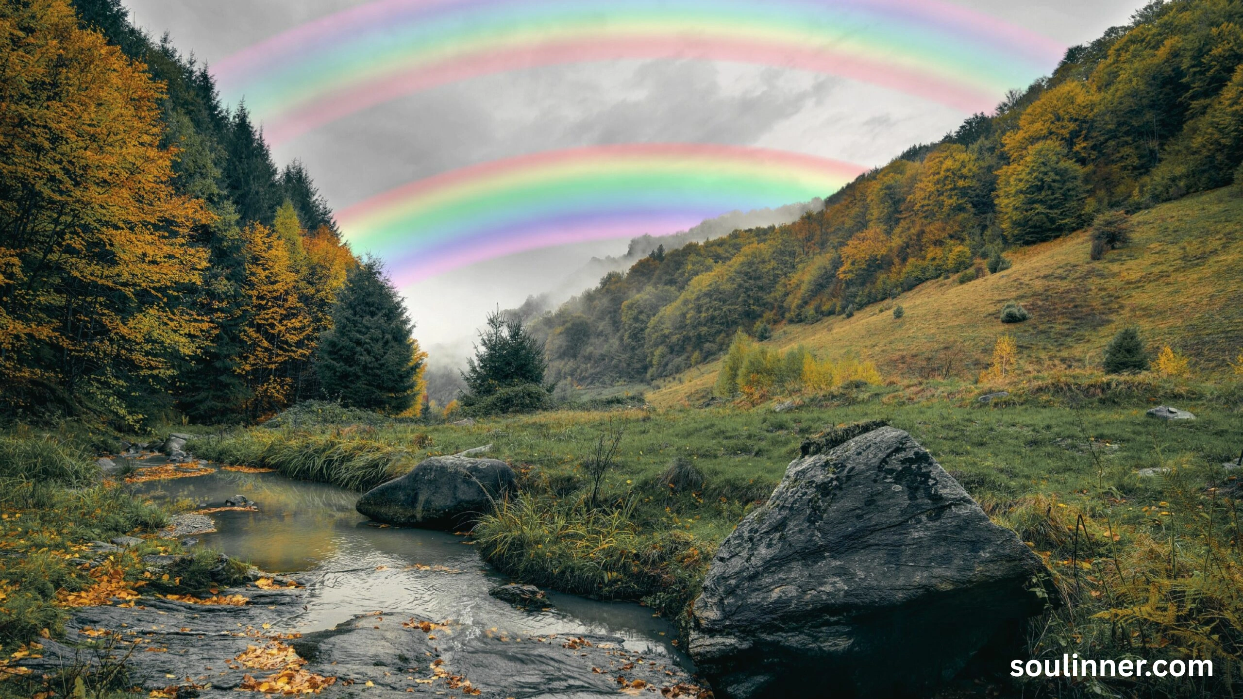 spiritual meaning of a double rainbow