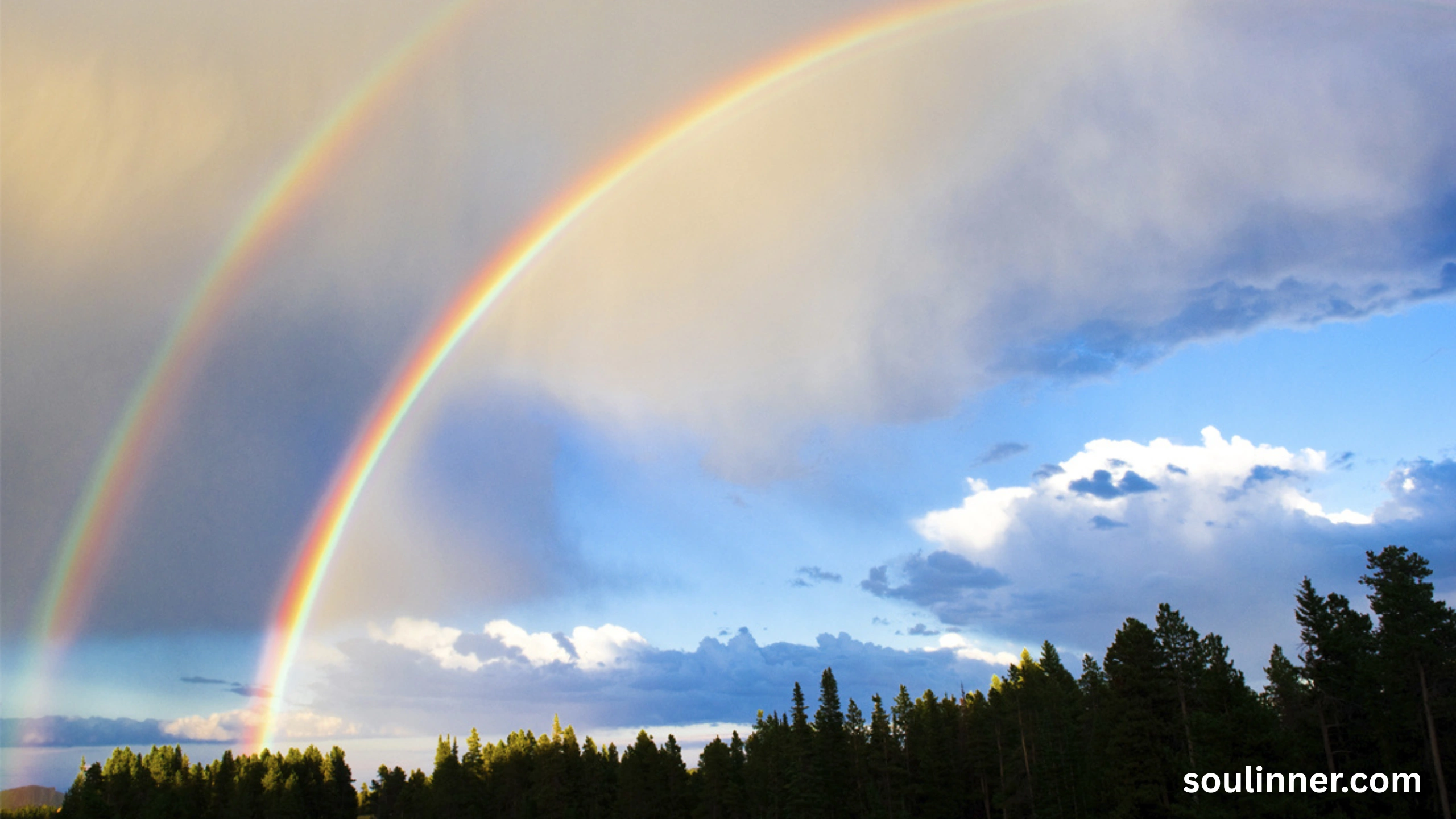 spiritual meaning of a double rainbow