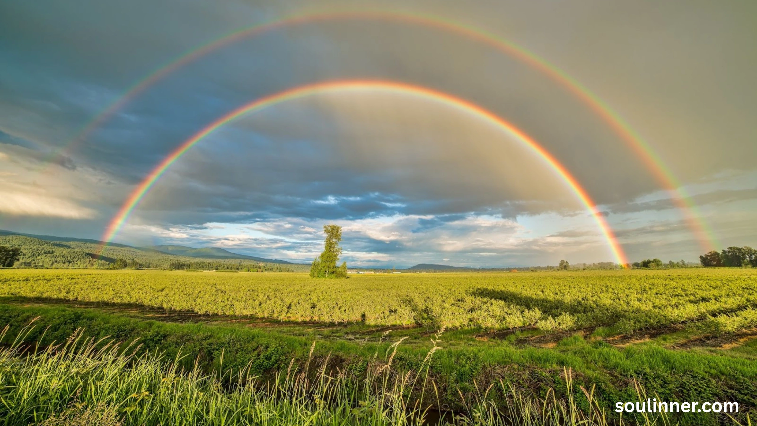 spiritual meaning of a double rainbow