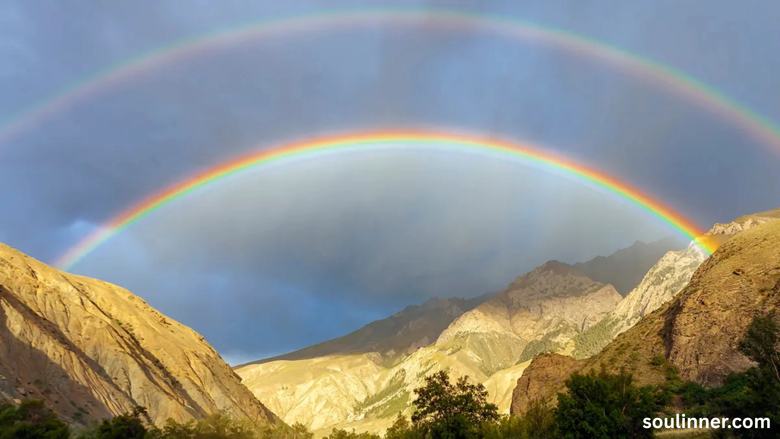 spiritual meaning of a double rainbow