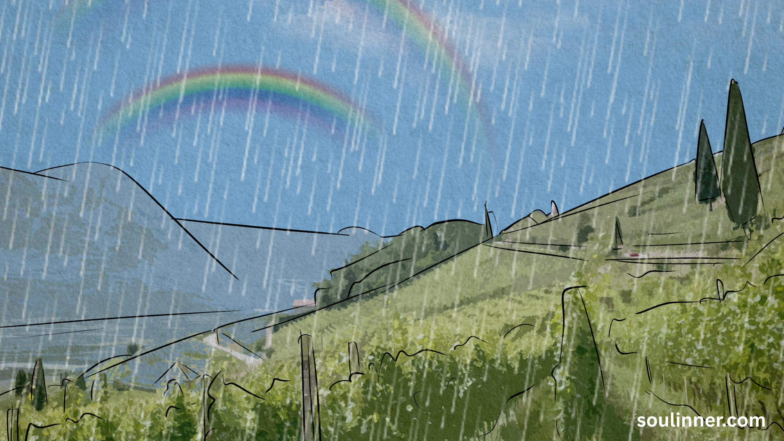 spiritual meaning of a double rainbow