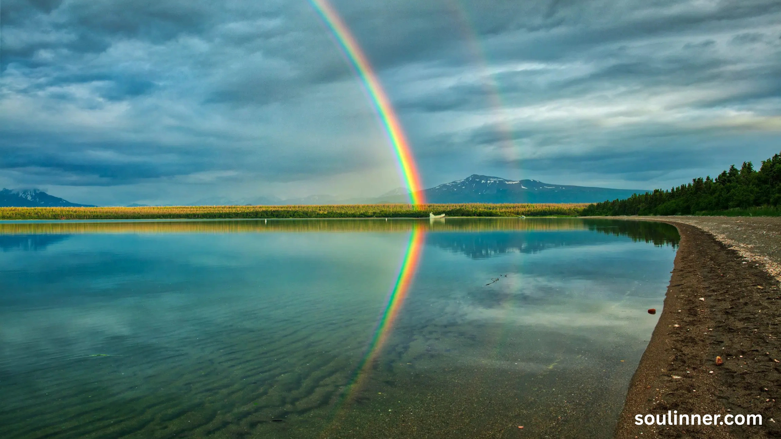 spiritual meaning of a double rainbow