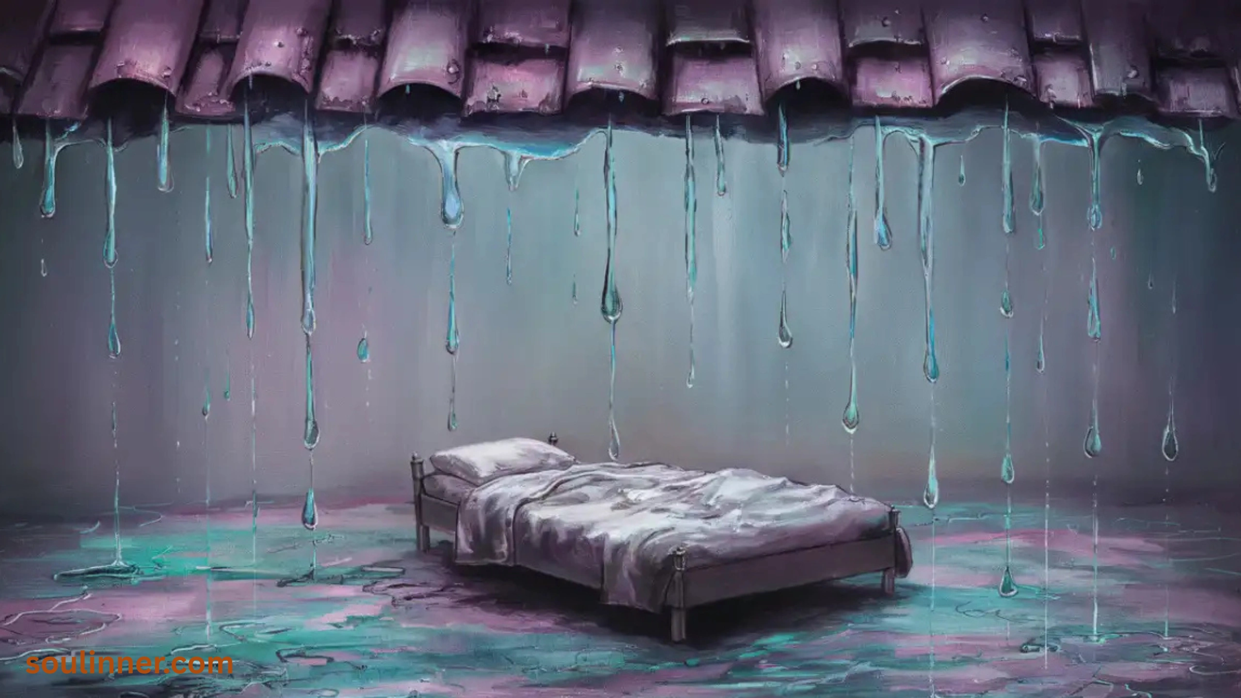 spiritual meaning of a leaking roof in a dream