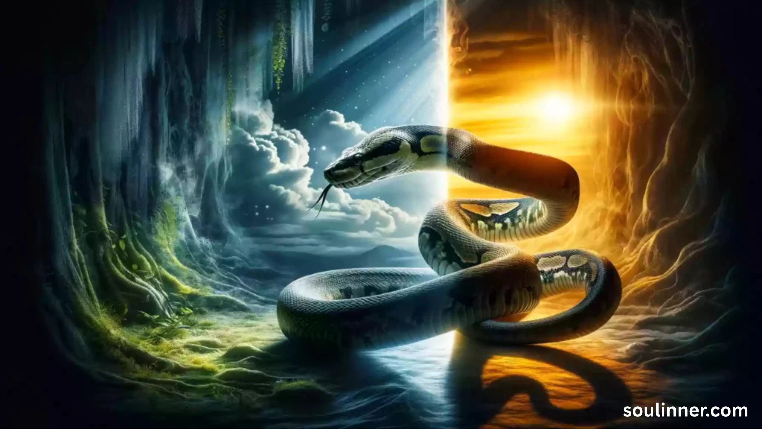 spiritual meaning of a snake crossing your path