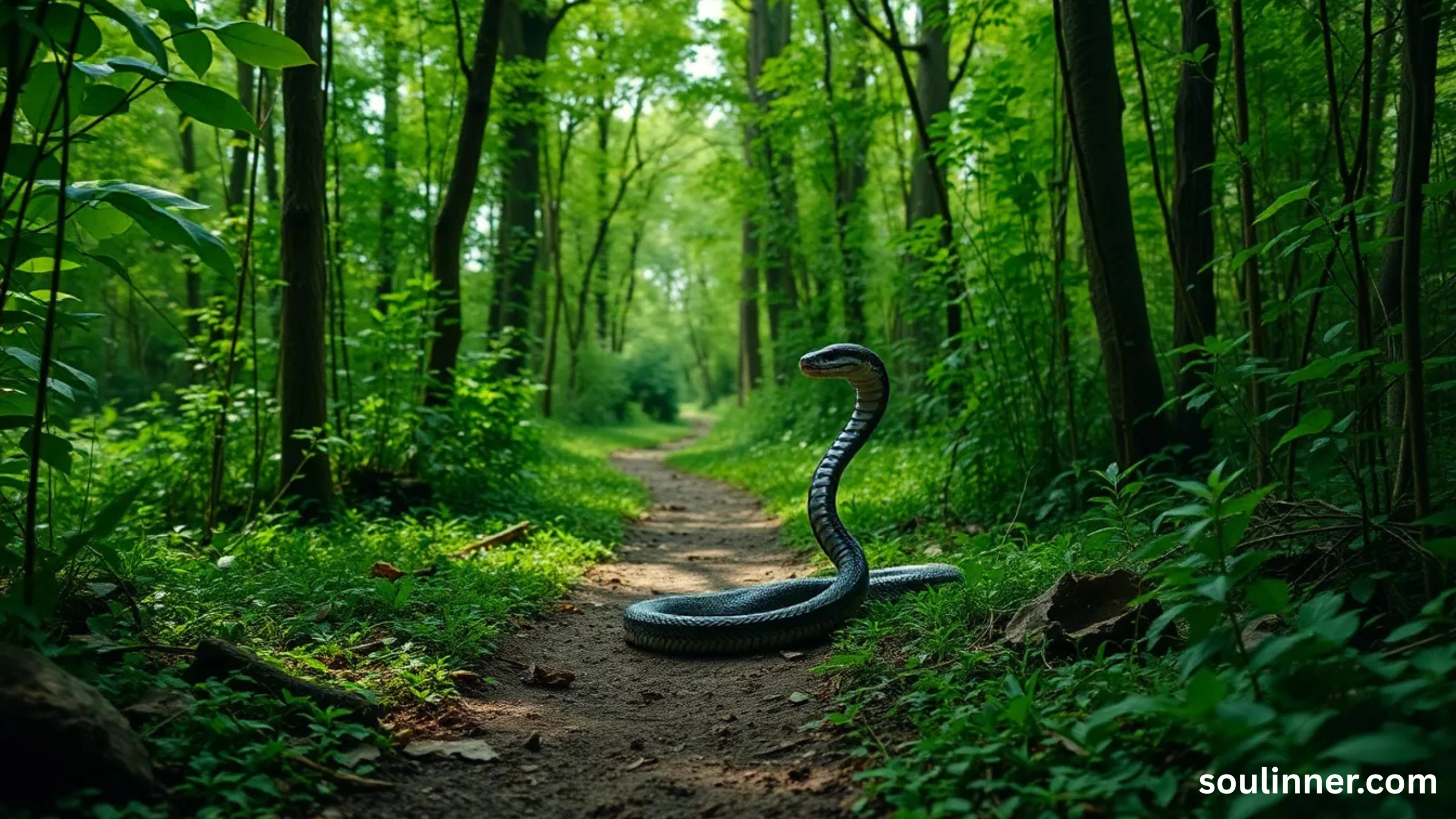 spiritual meaning of a snake crossing your path