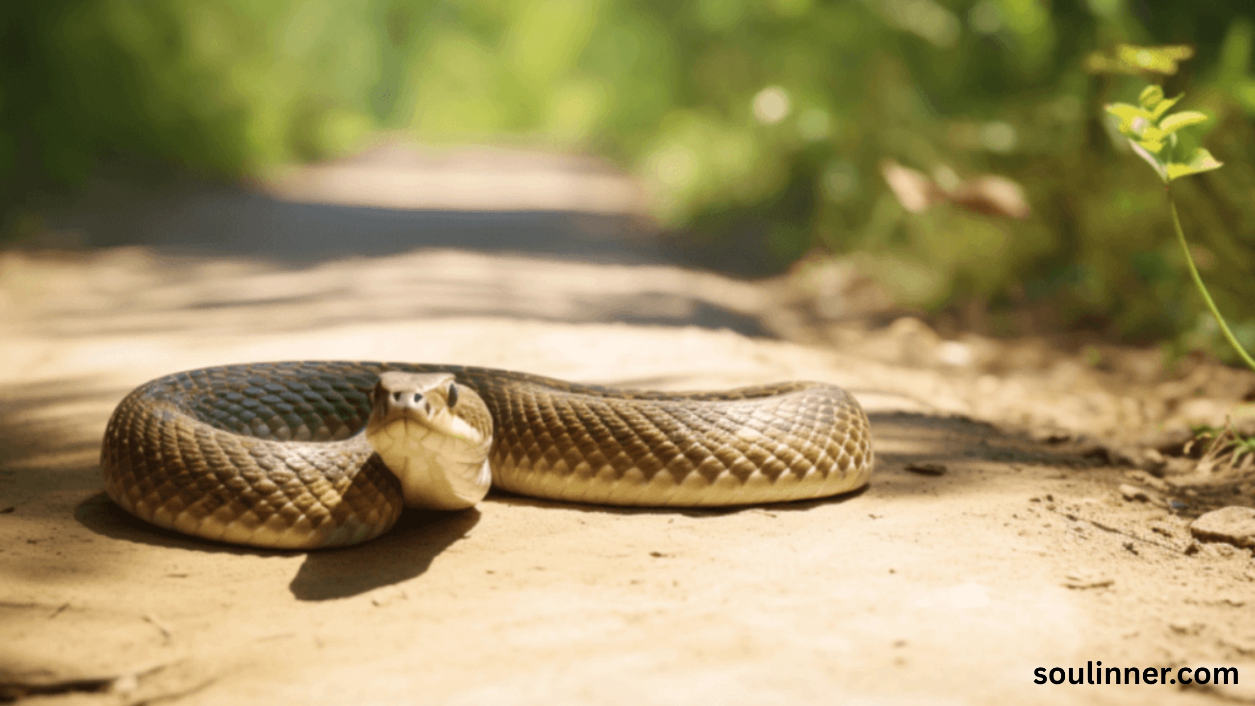 spiritual meaning of a snake crossing your path