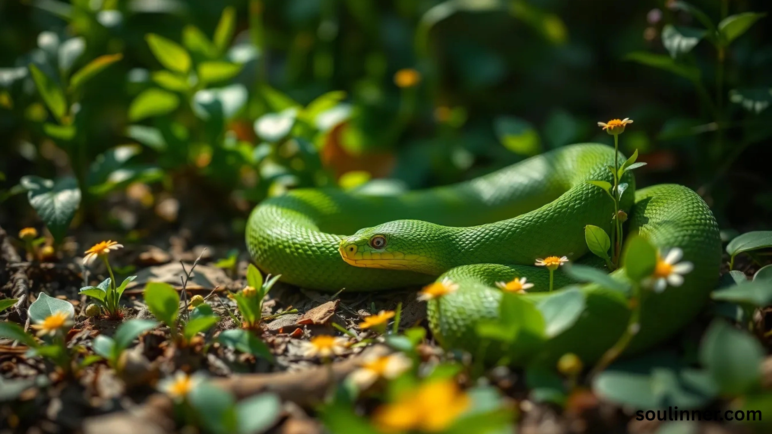 spiritual meaning of a snake crossing your path
