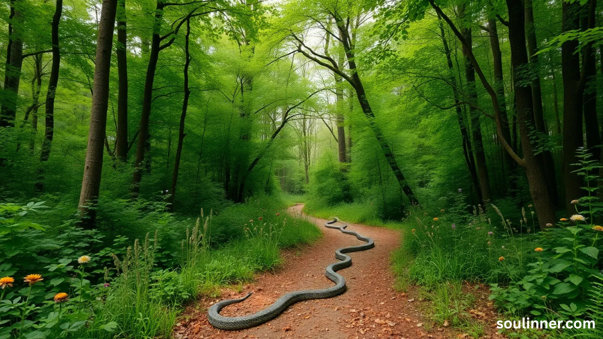 spiritual meaning of a snake crossing your path