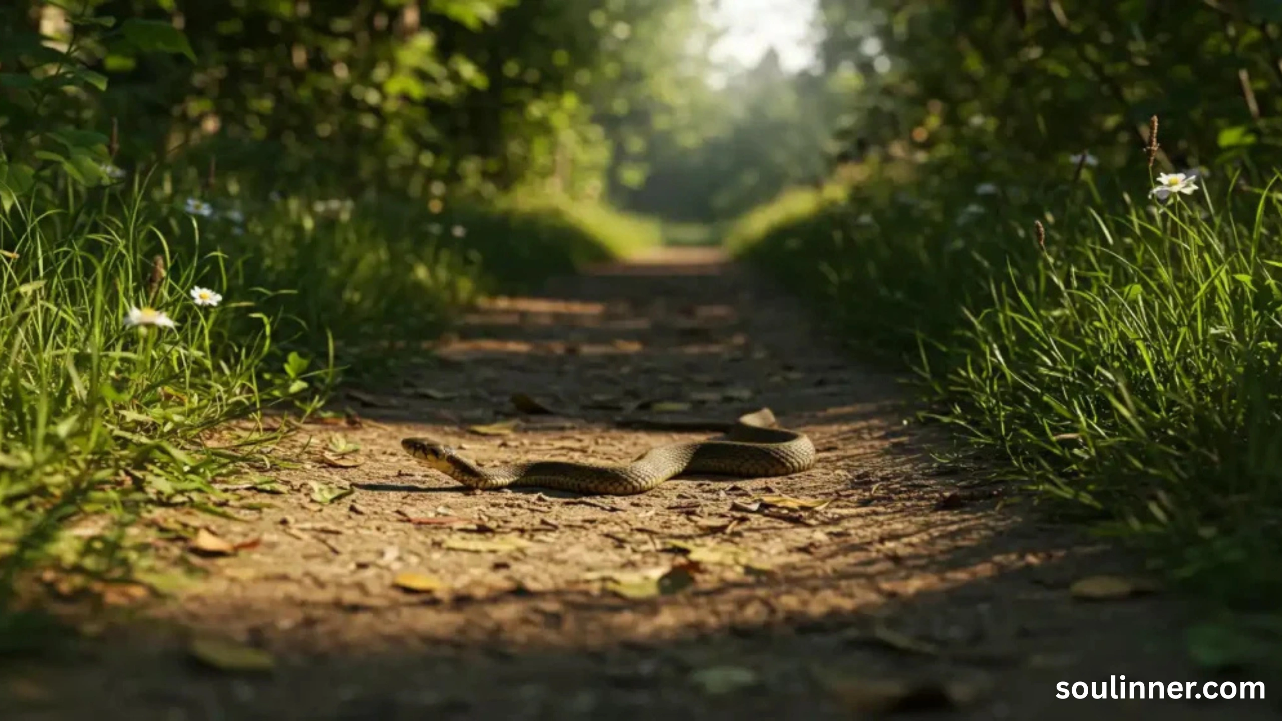 spiritual meaning of a snake crossing your path