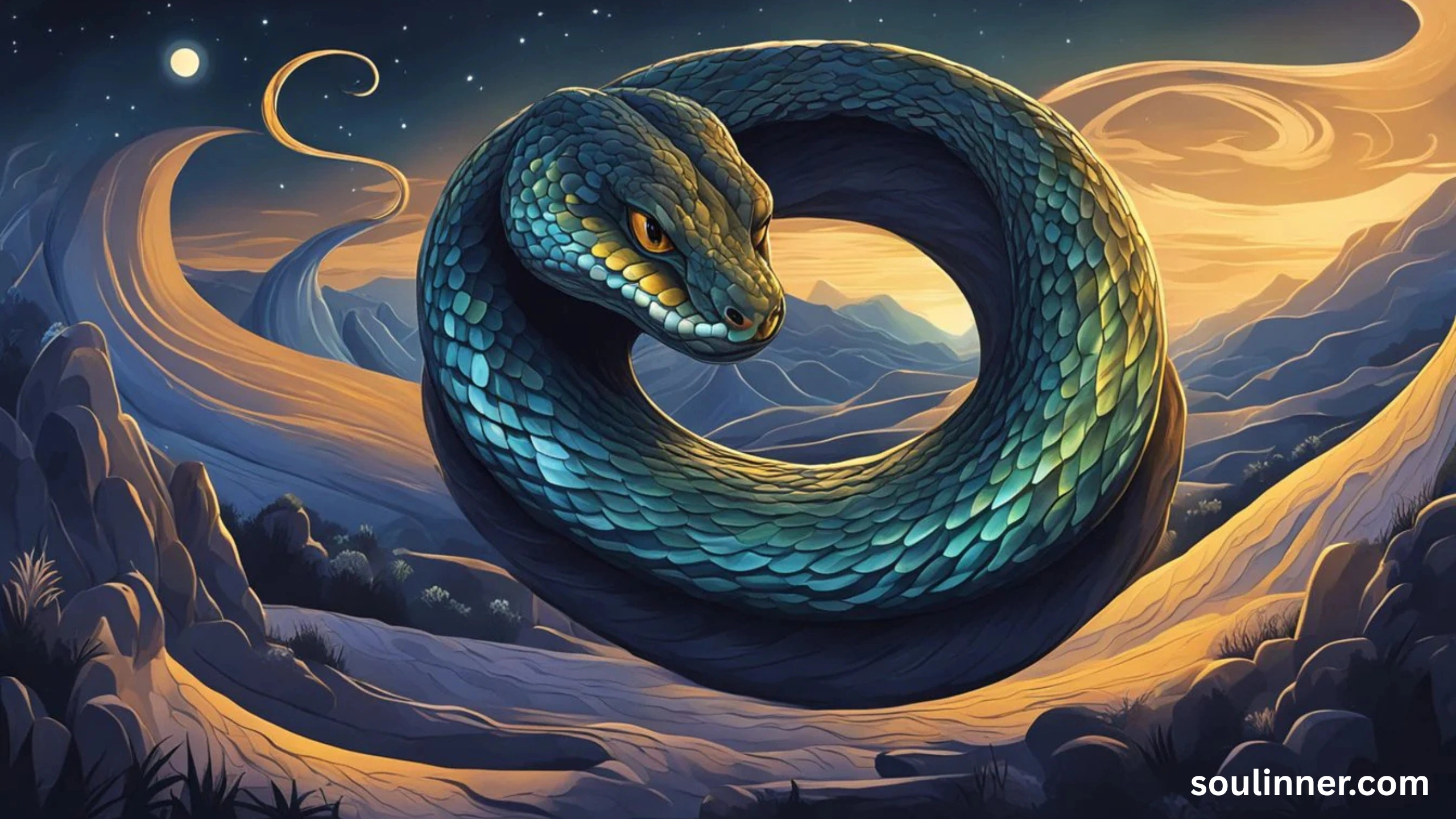 spiritual meaning of a snake crossing your path