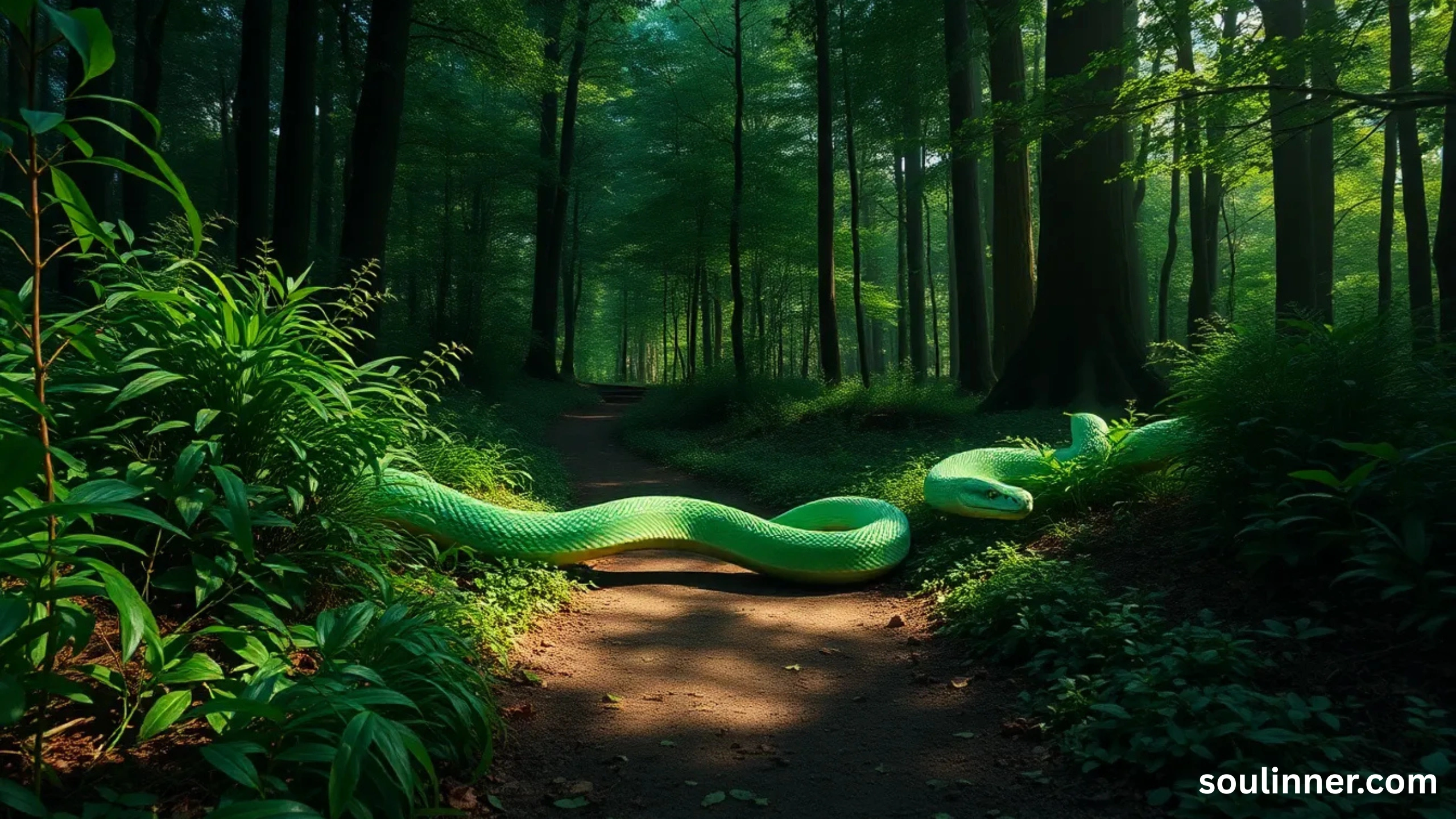 spiritual meaning of a snake crossing your path
