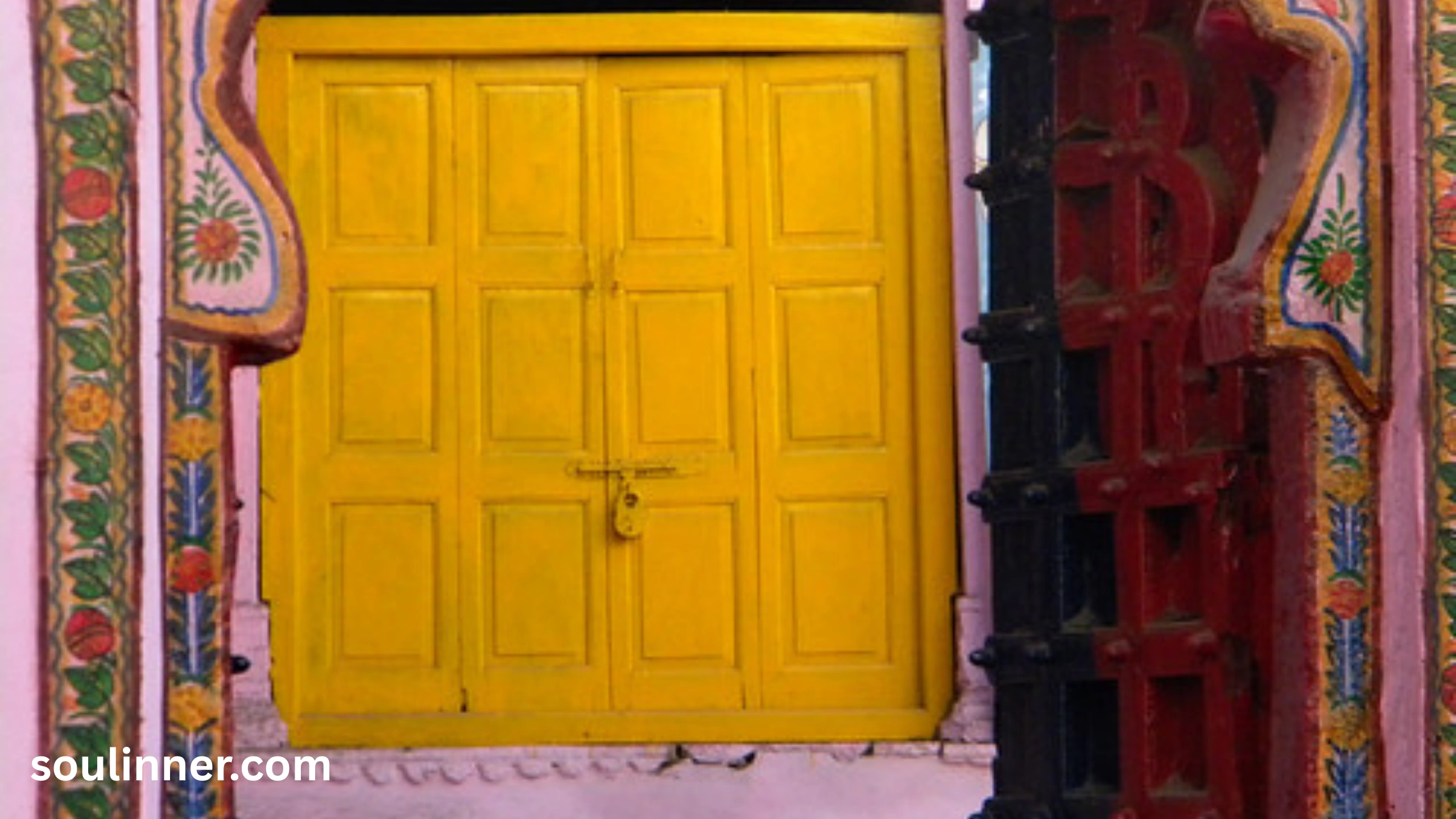 spiritual meaning of a yellow door