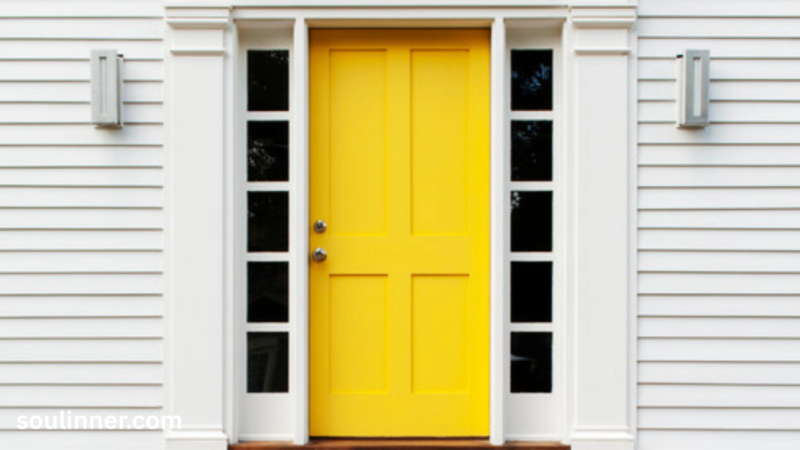 spiritual meaning of a yellow door