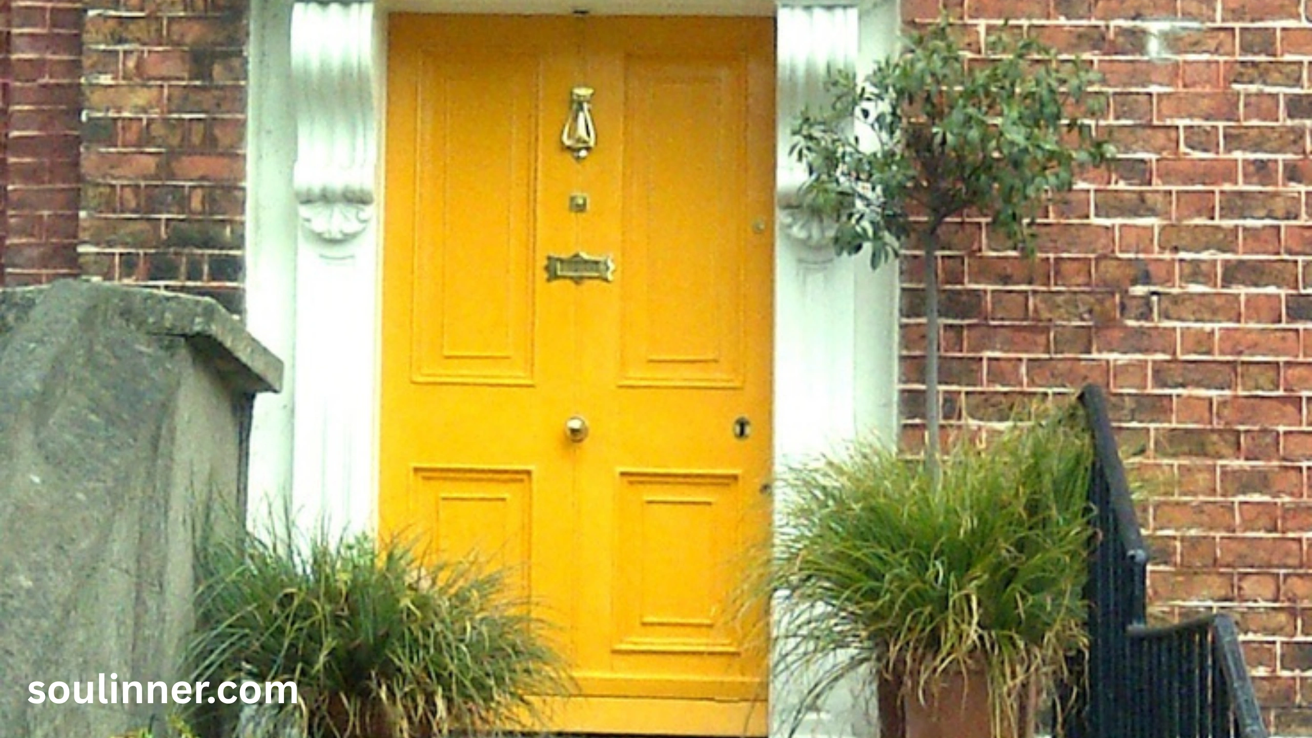 spiritual meaning of a yellow door