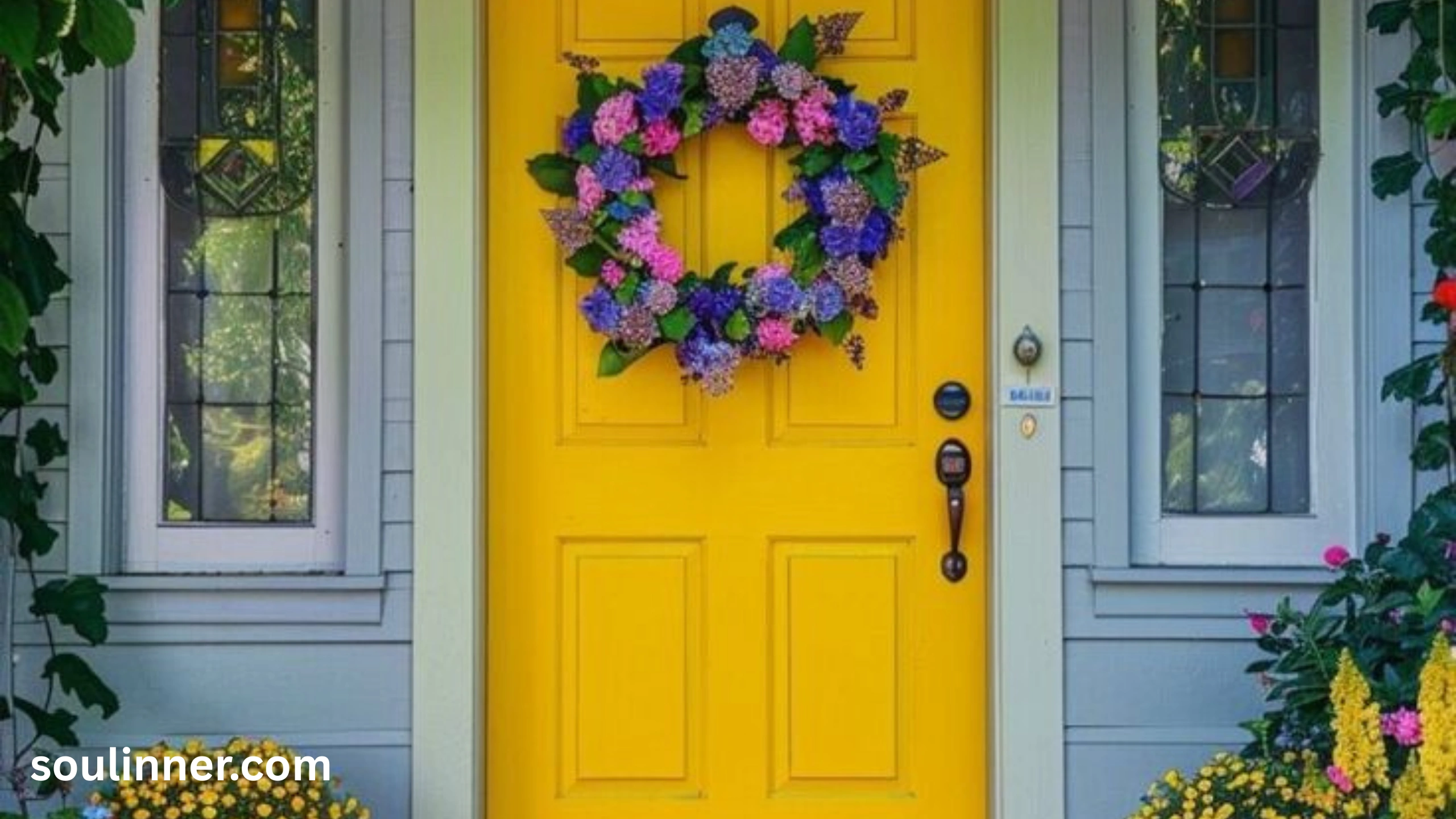 spiritual meaning of a yellow door