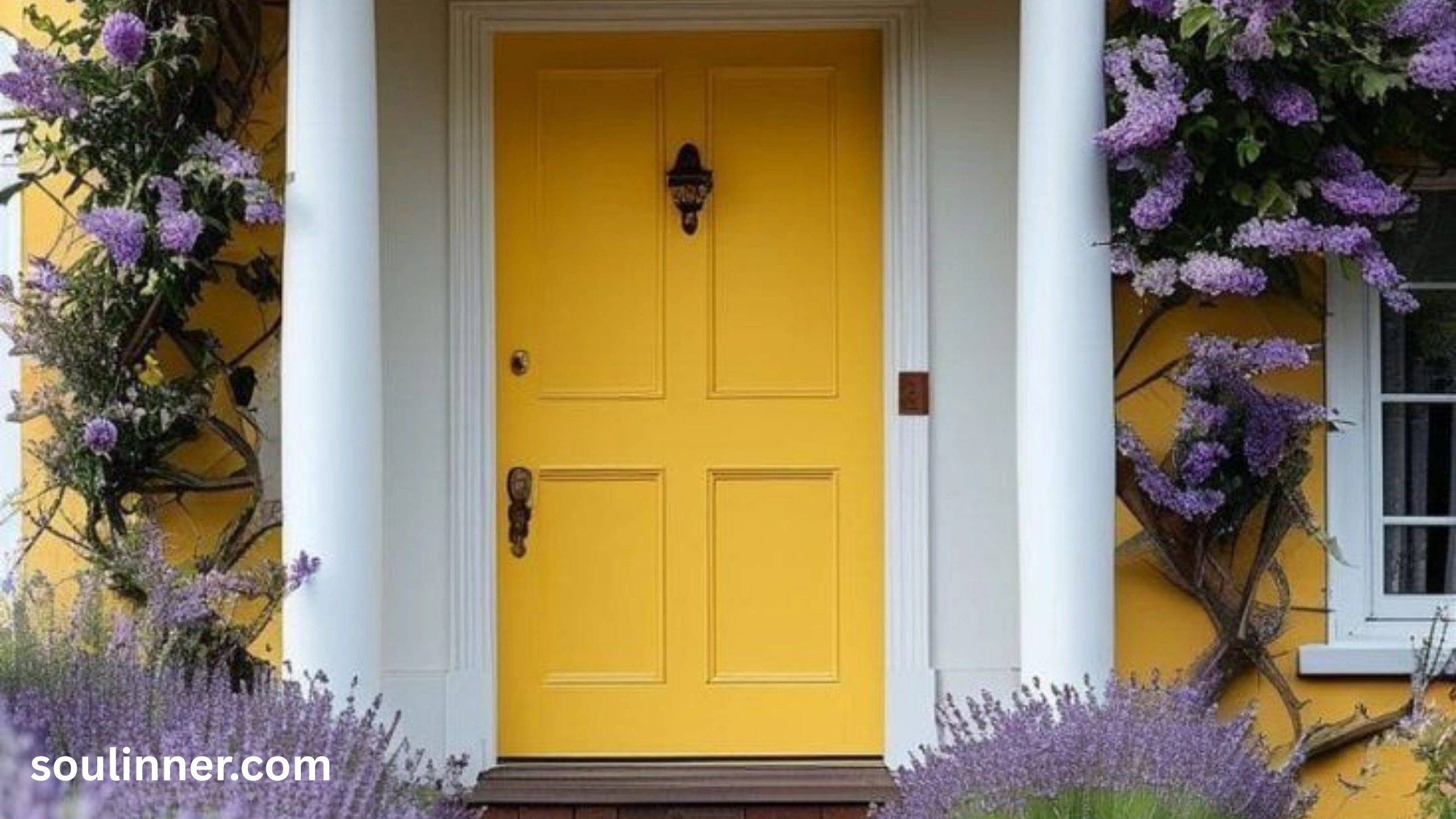 spiritual meaning of a yellow door