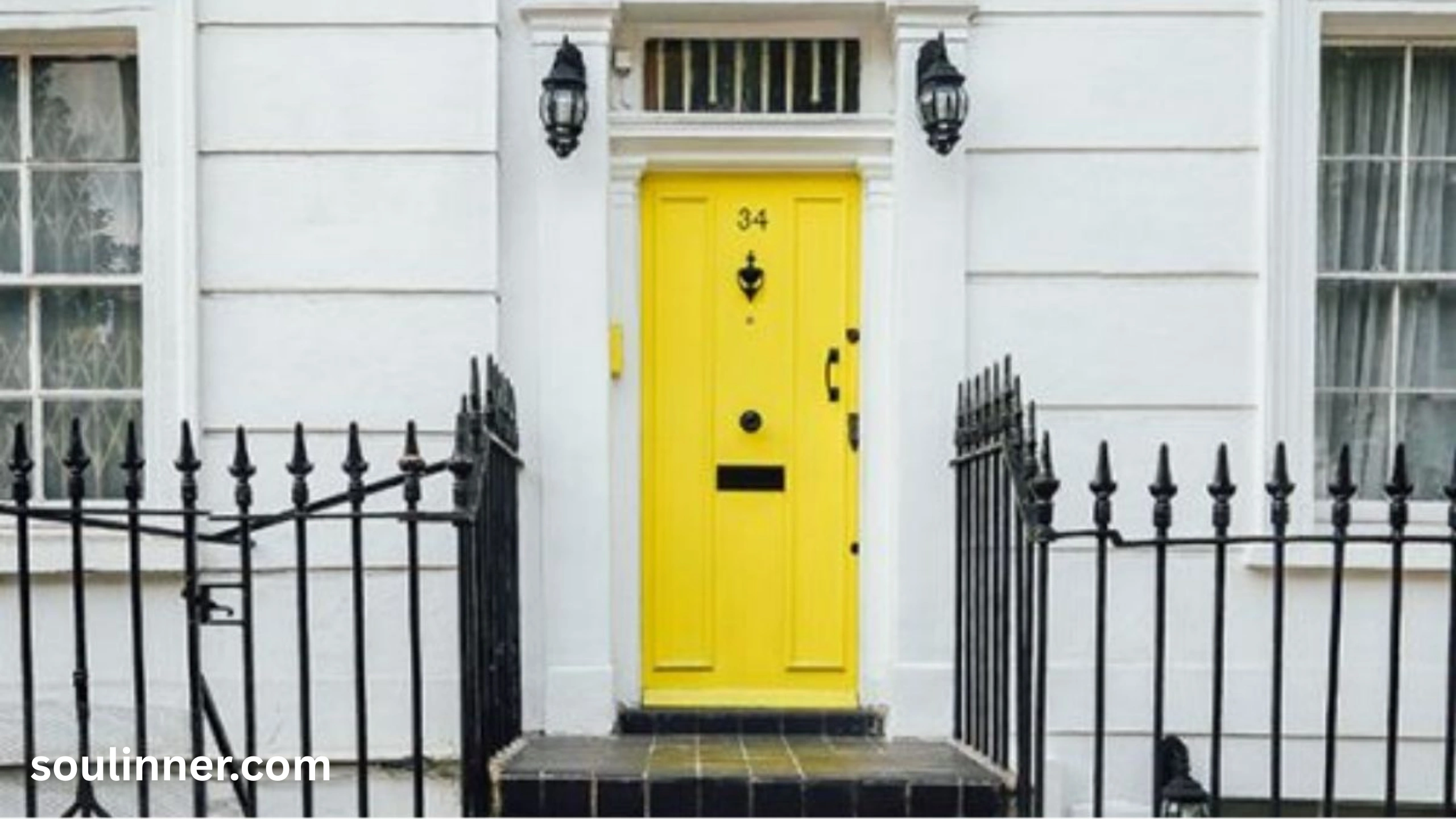 spiritual meaning of a yellow door