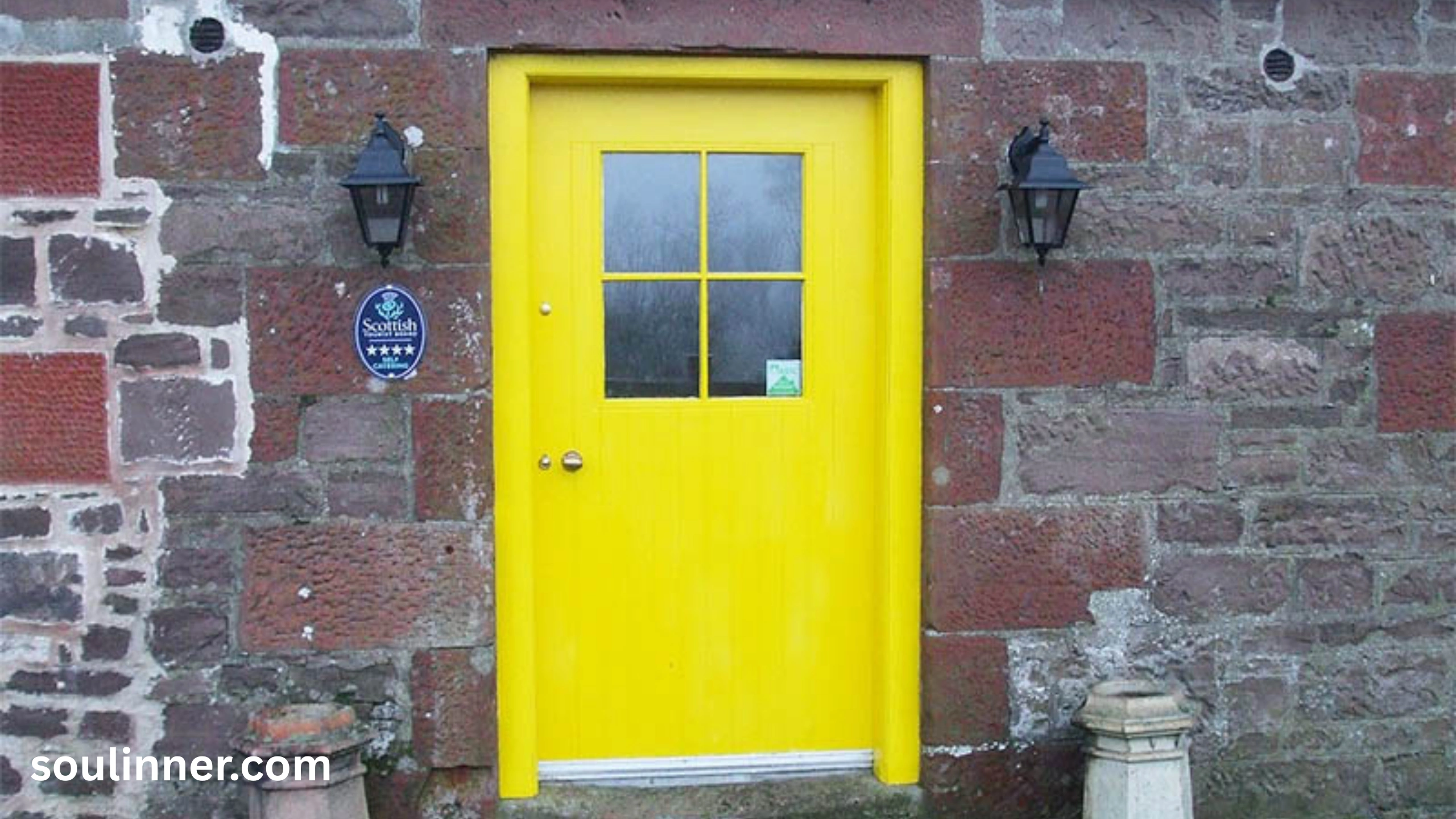 spiritual meaning of a yellow door