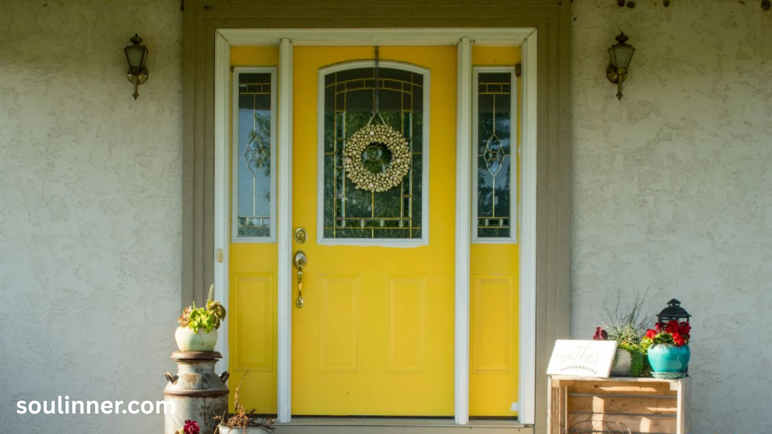 spiritual meaning of a yellow door