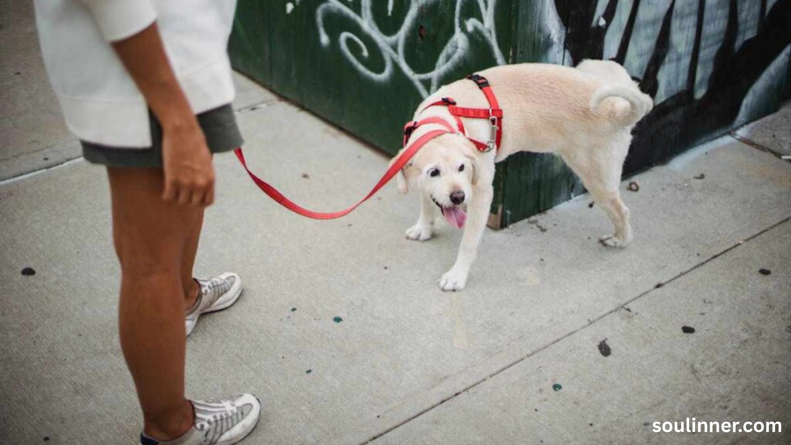 spiritual meaning of dog peeing on you