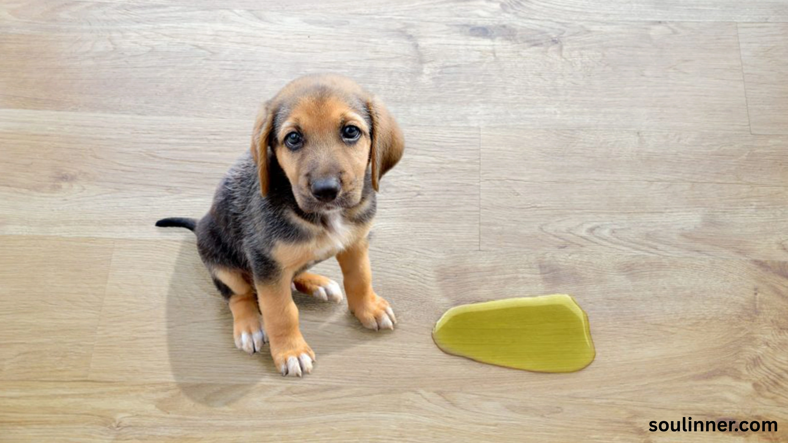 spiritual meaning of dog peeing on you