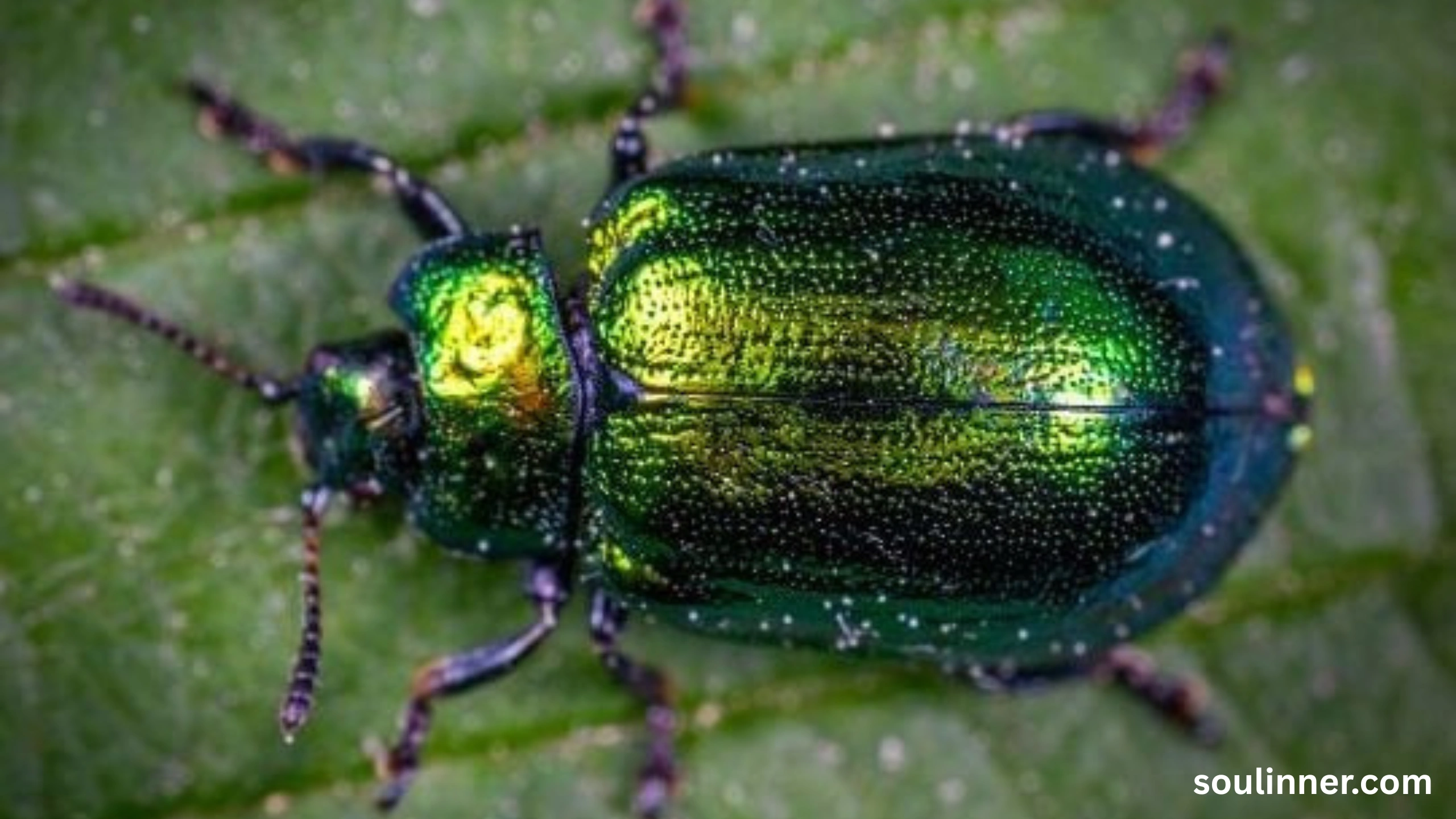 spiritual meaning of green beetle