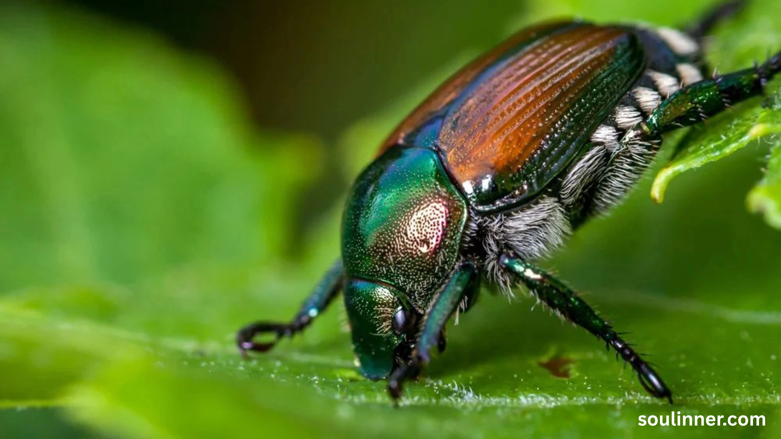spiritual meaning of green beetle