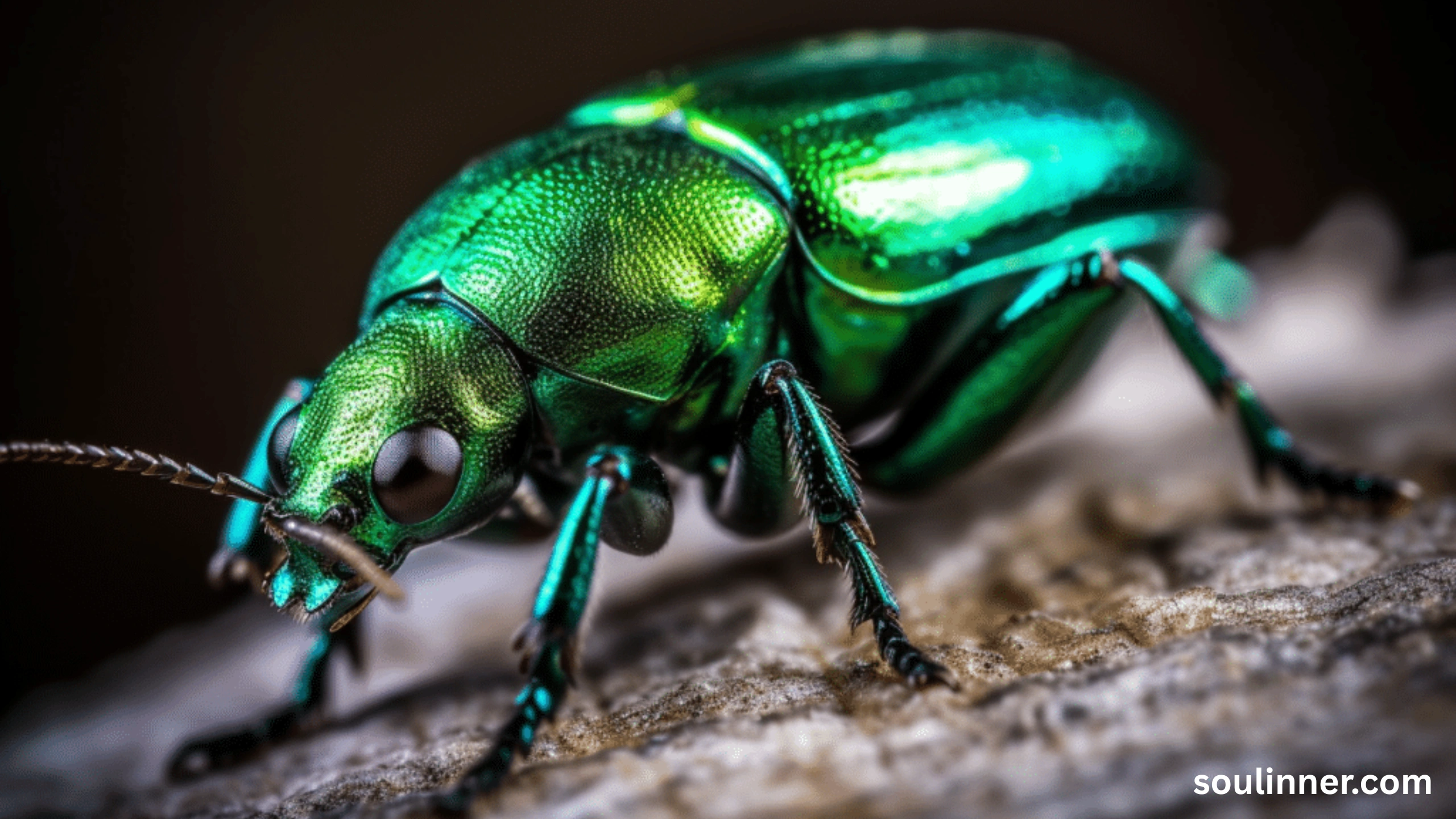 spiritual meaning of green beetle