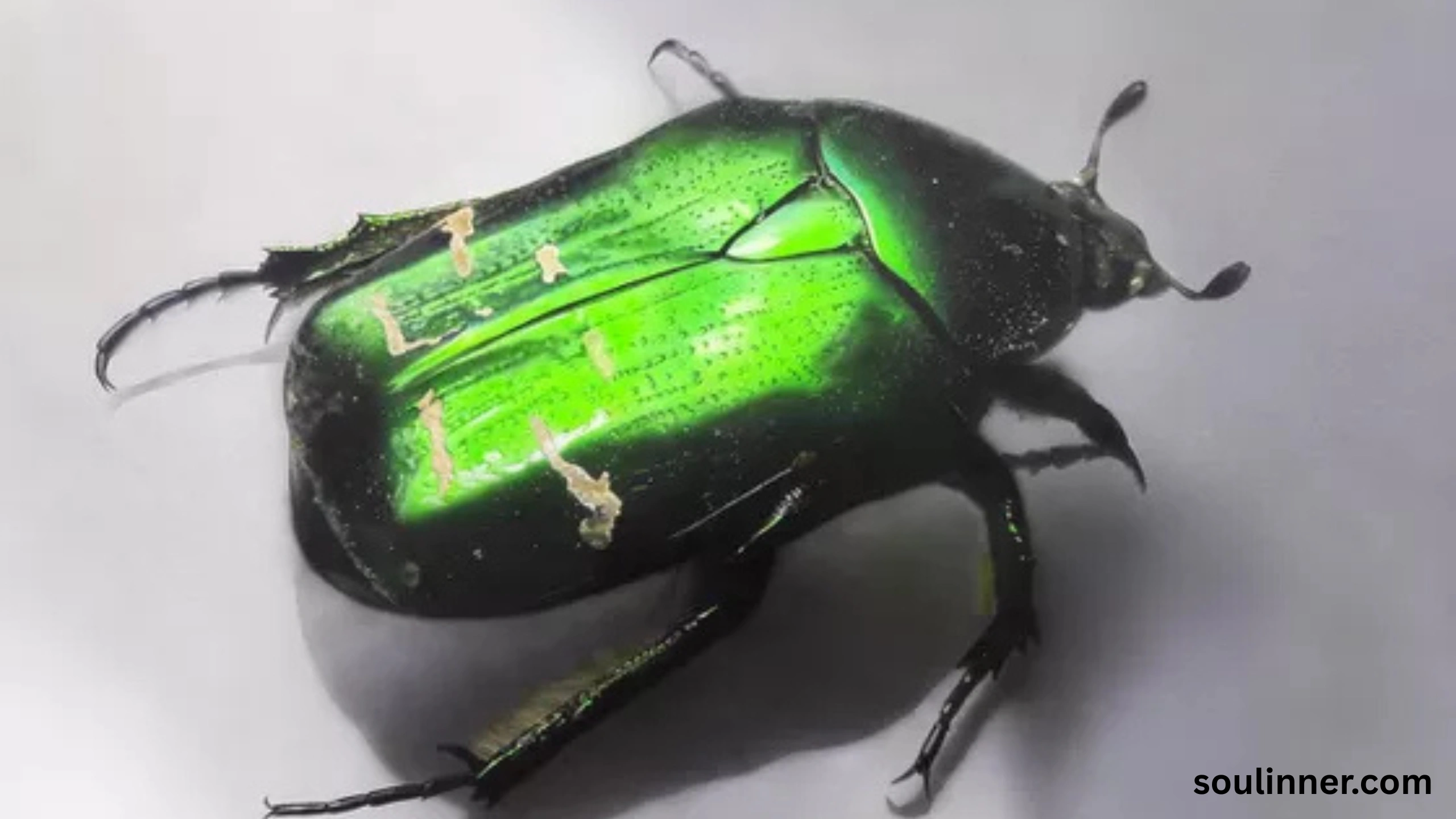 spiritual meaning of green beetle