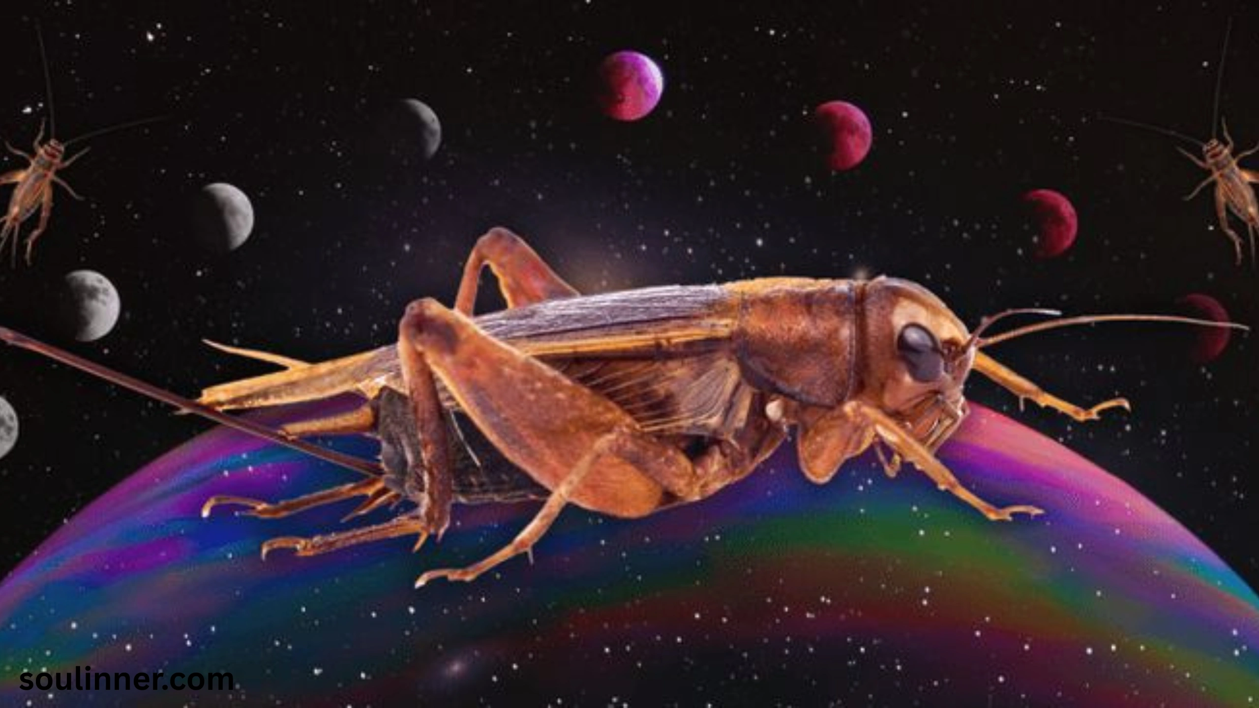 spiritual meaning of hearing crickets