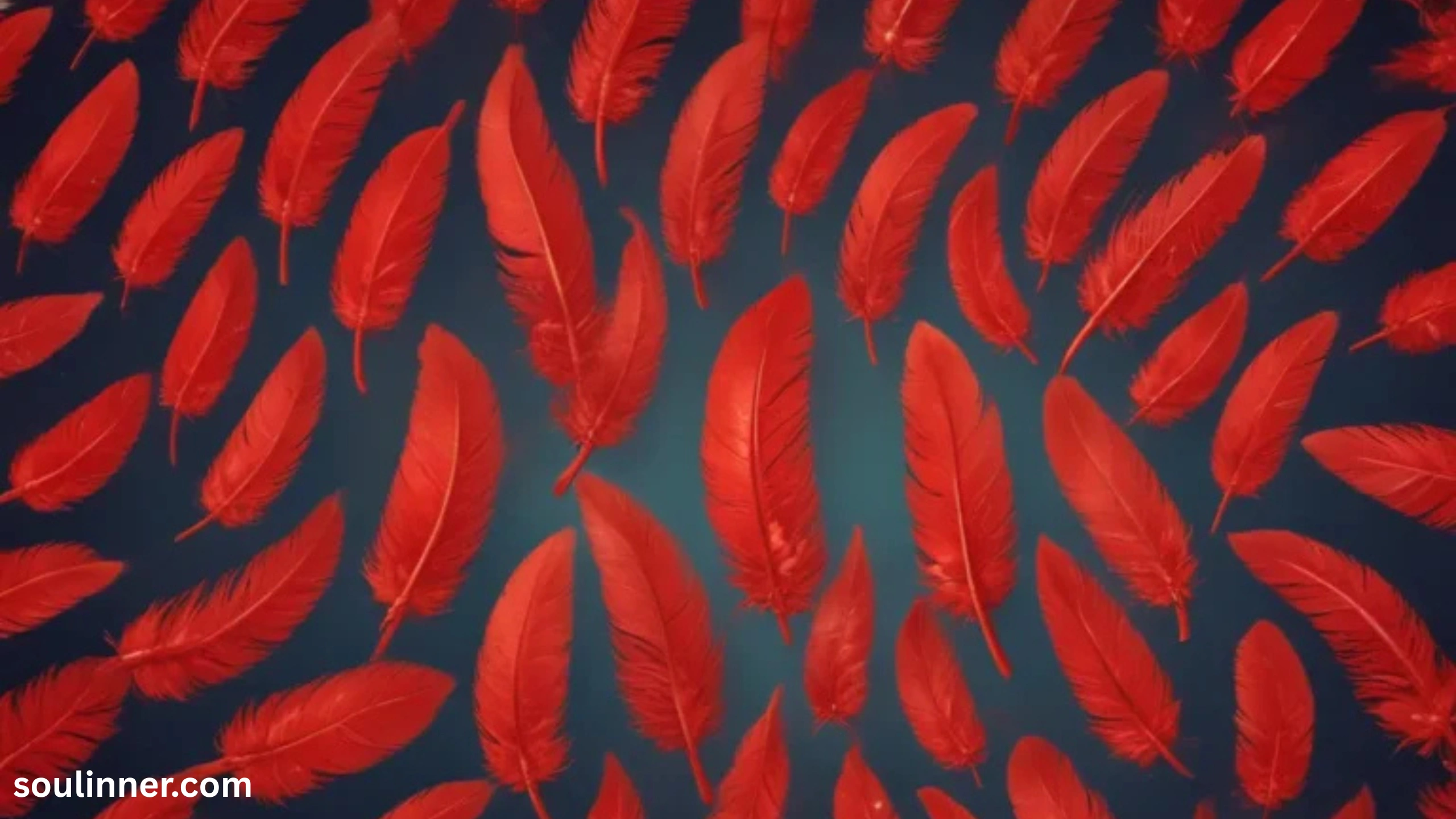spiritual meaning of red feather