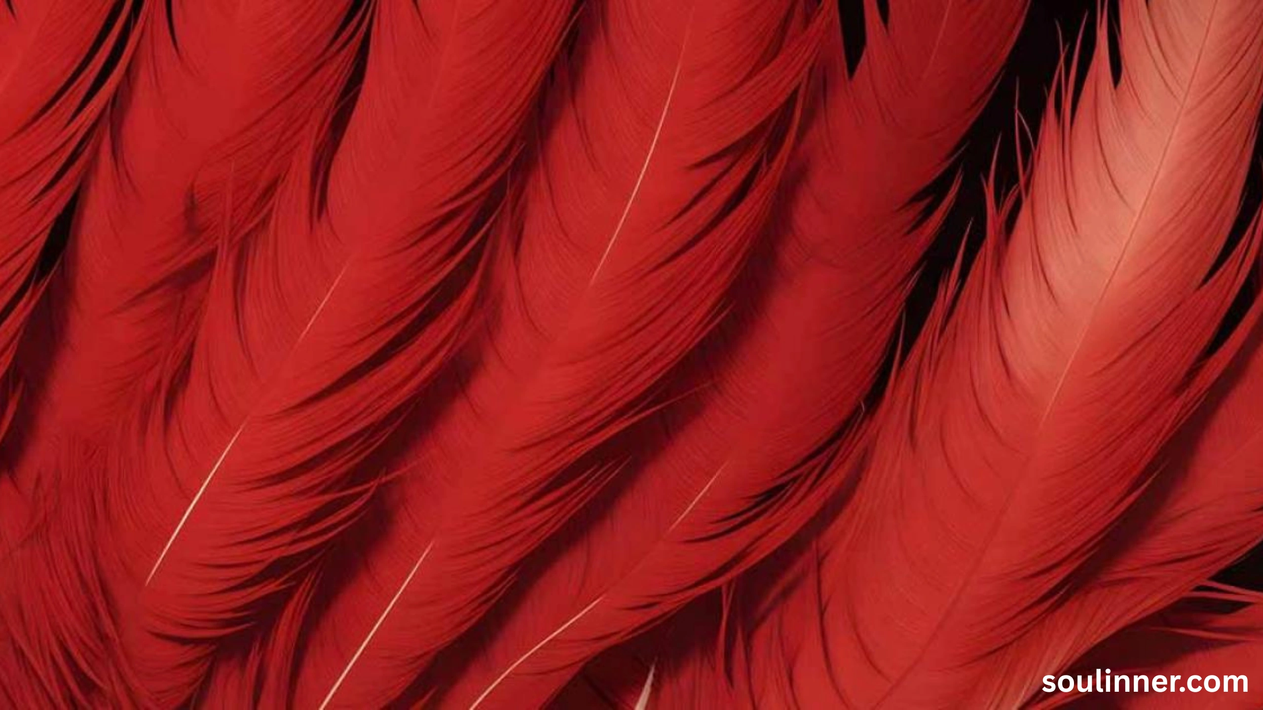 spiritual meaning of red feather