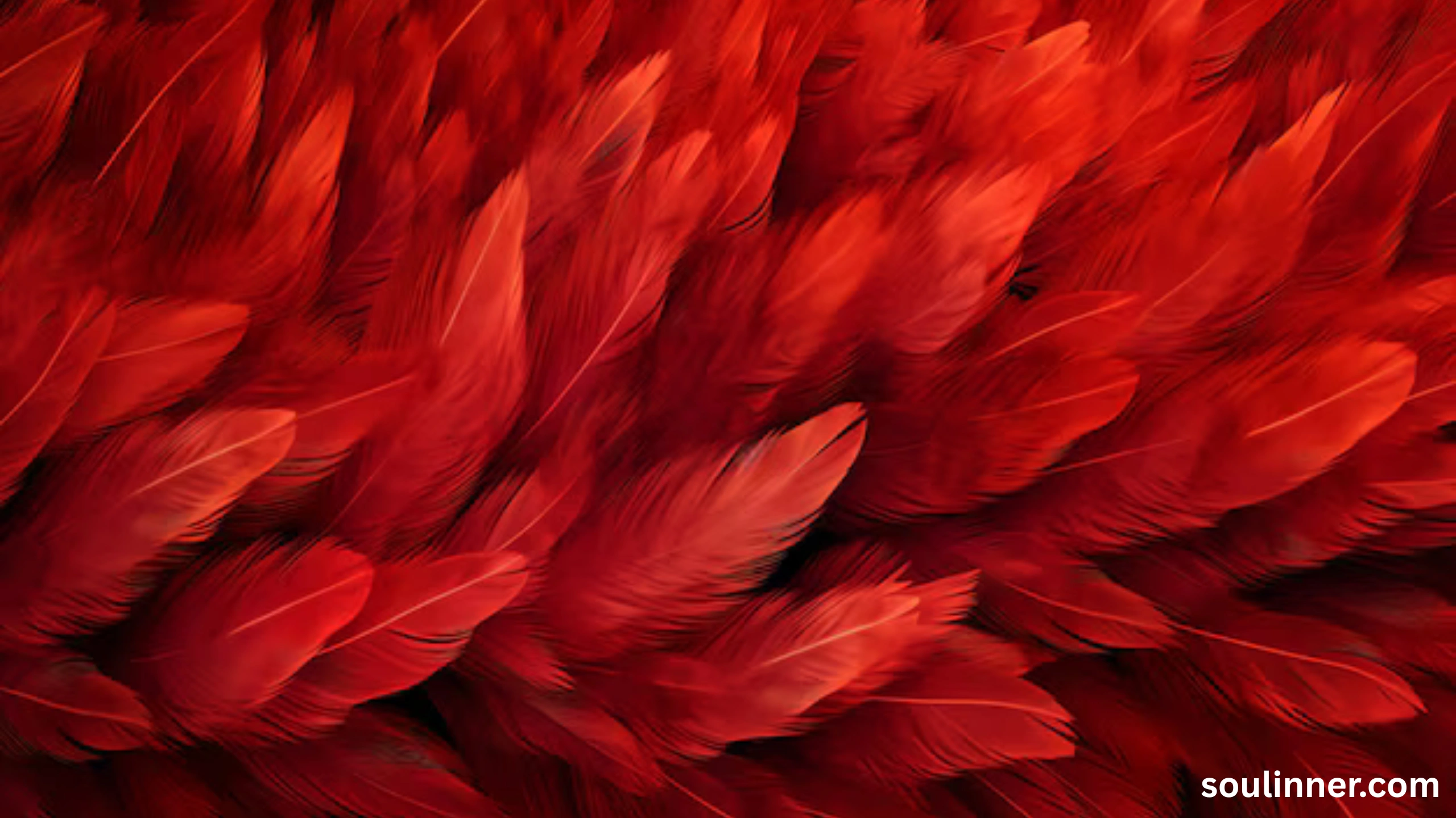 spiritual meaning of red feather