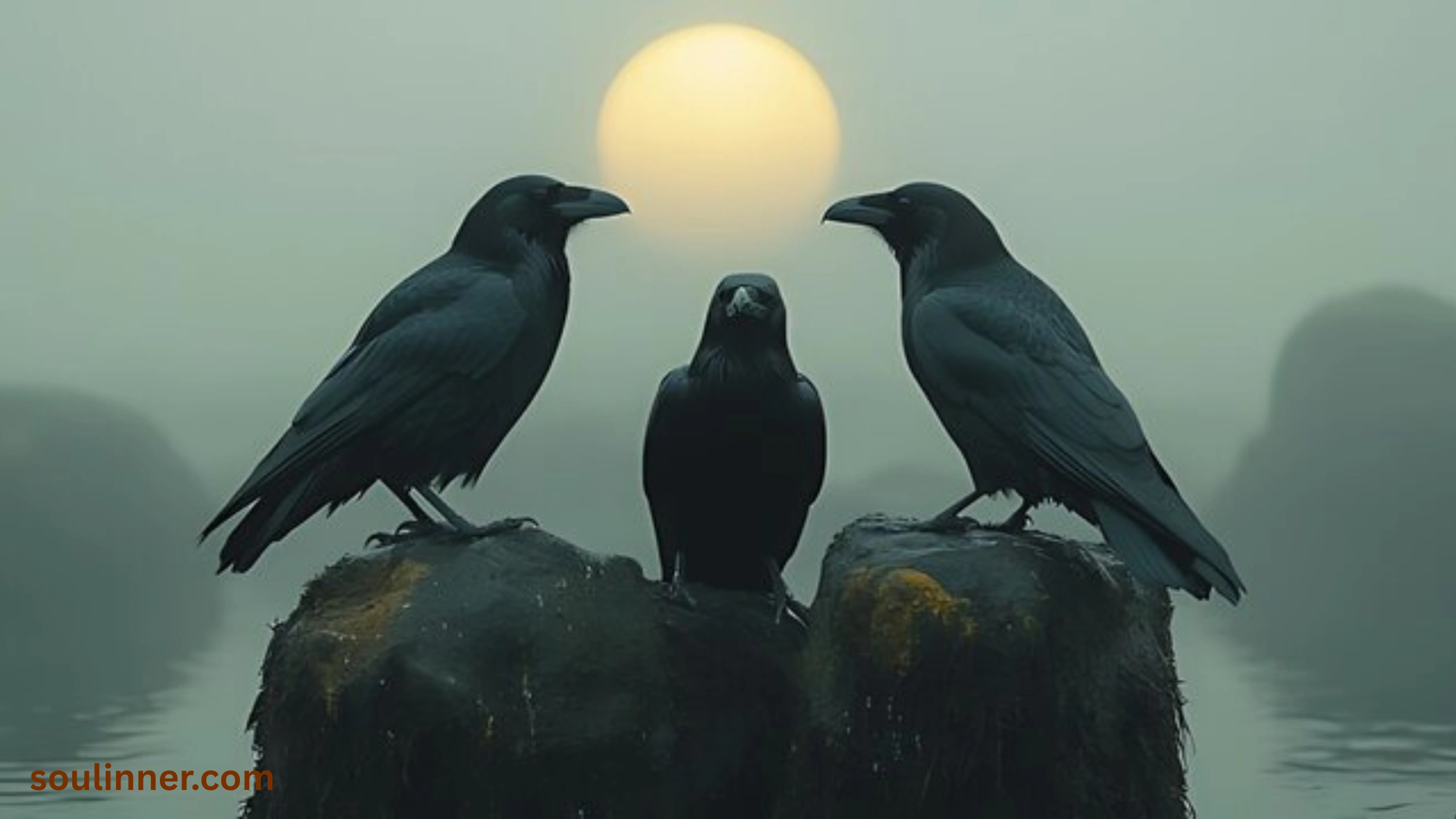 spiritual meaning of seeing 3 crows