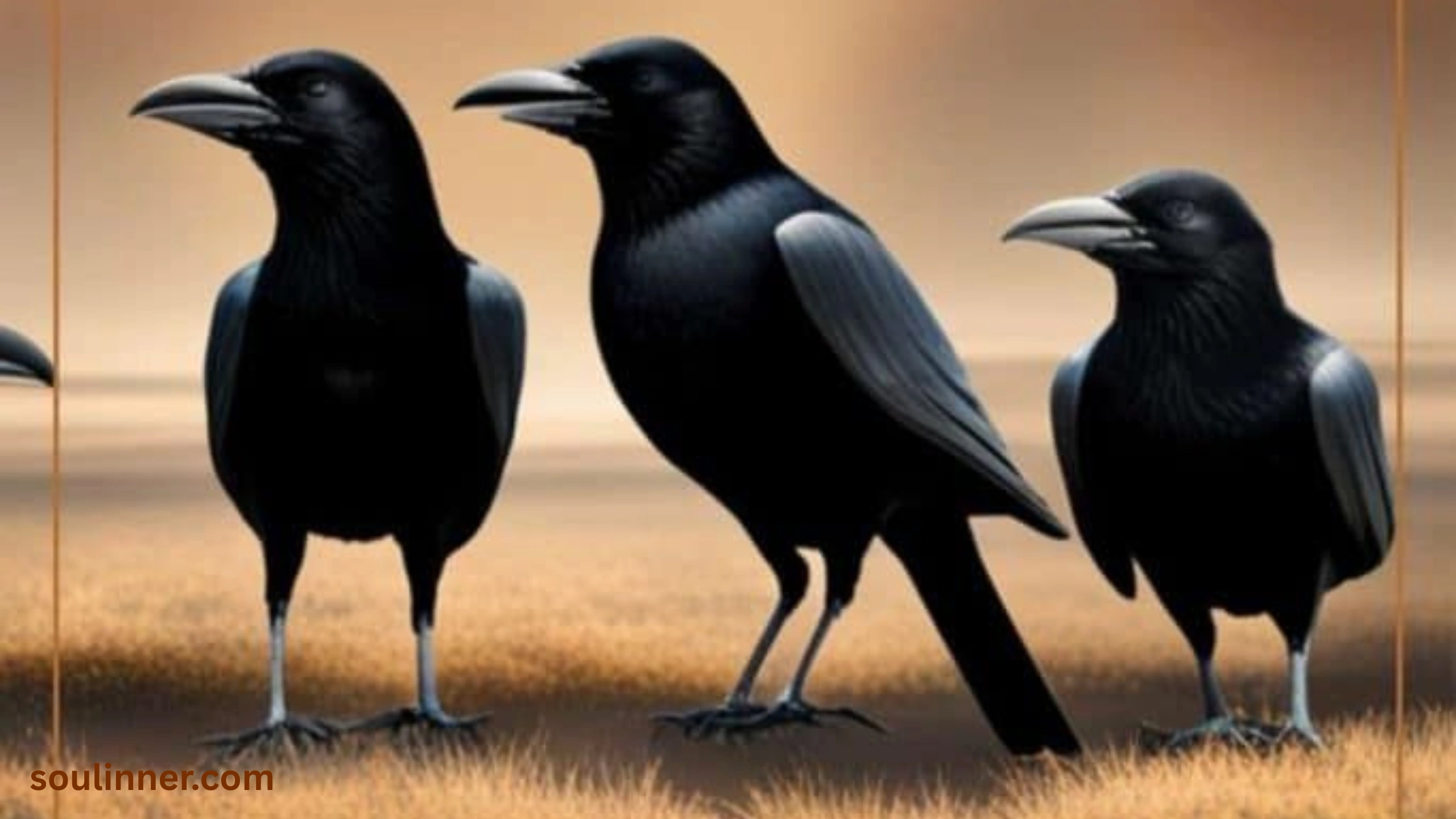 spiritual meaning of seeing 3 crows
