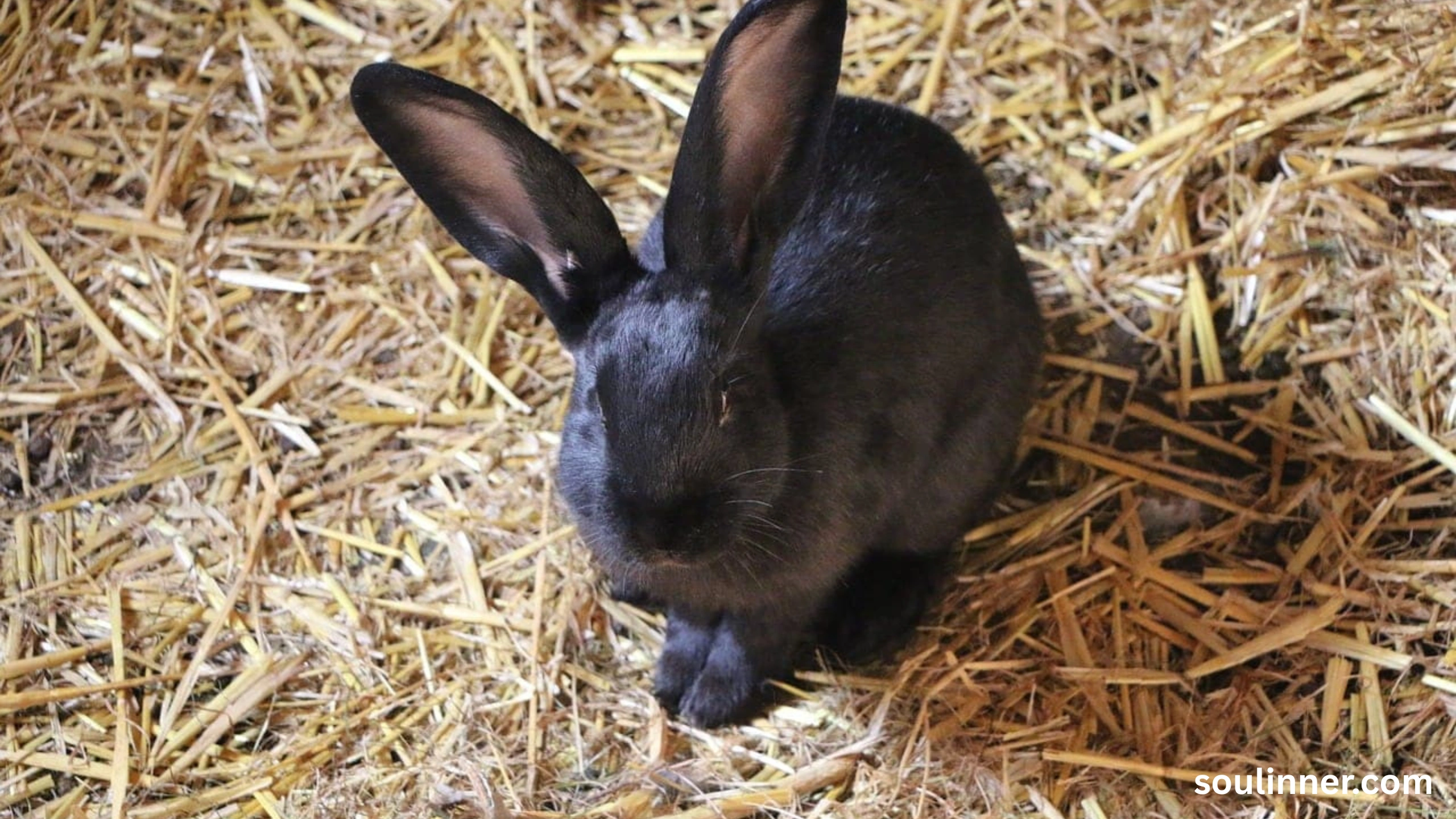 spiritual meaning of seeing a black rabbit