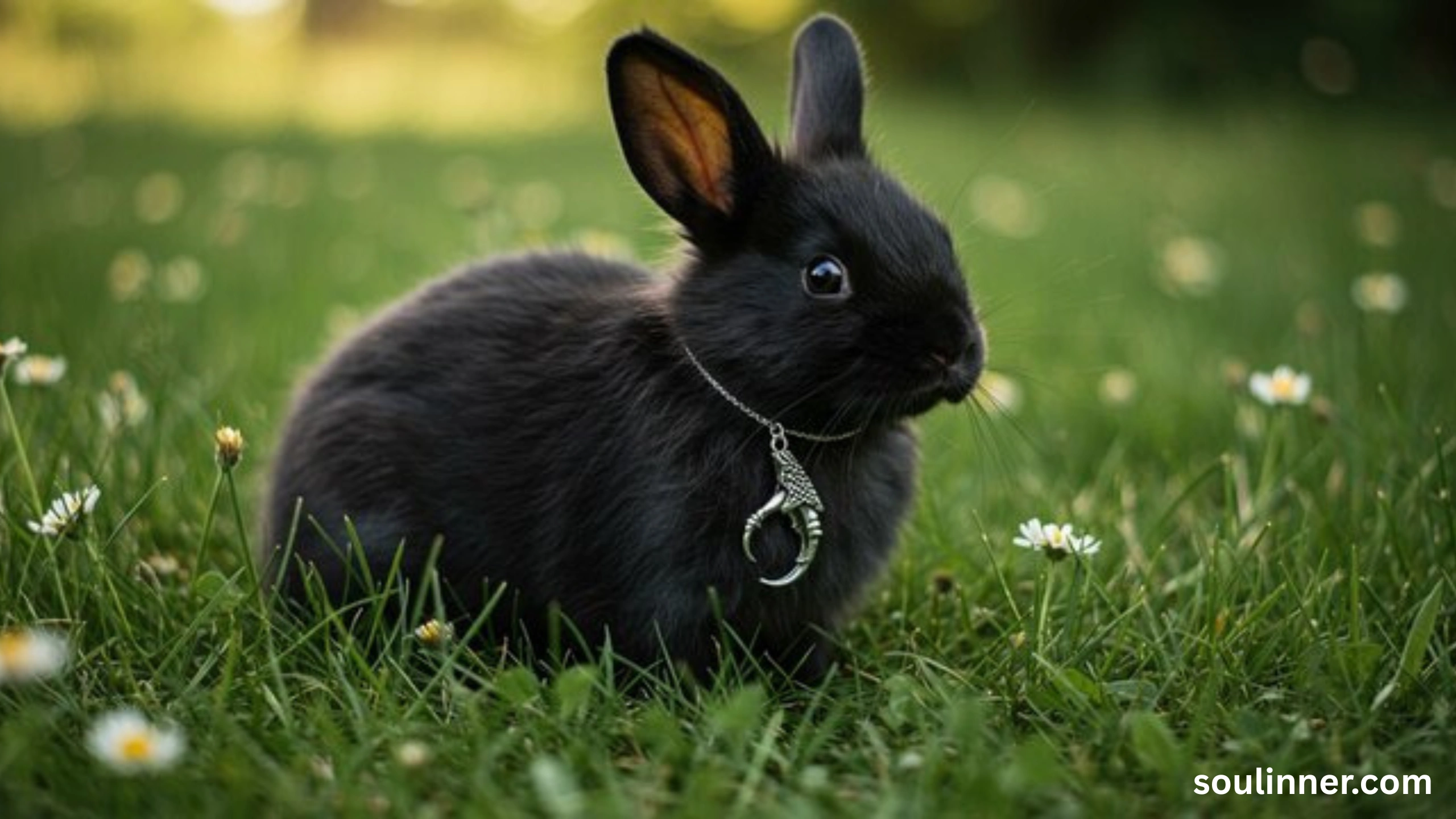 spiritual meaning of seeing a black rabbit