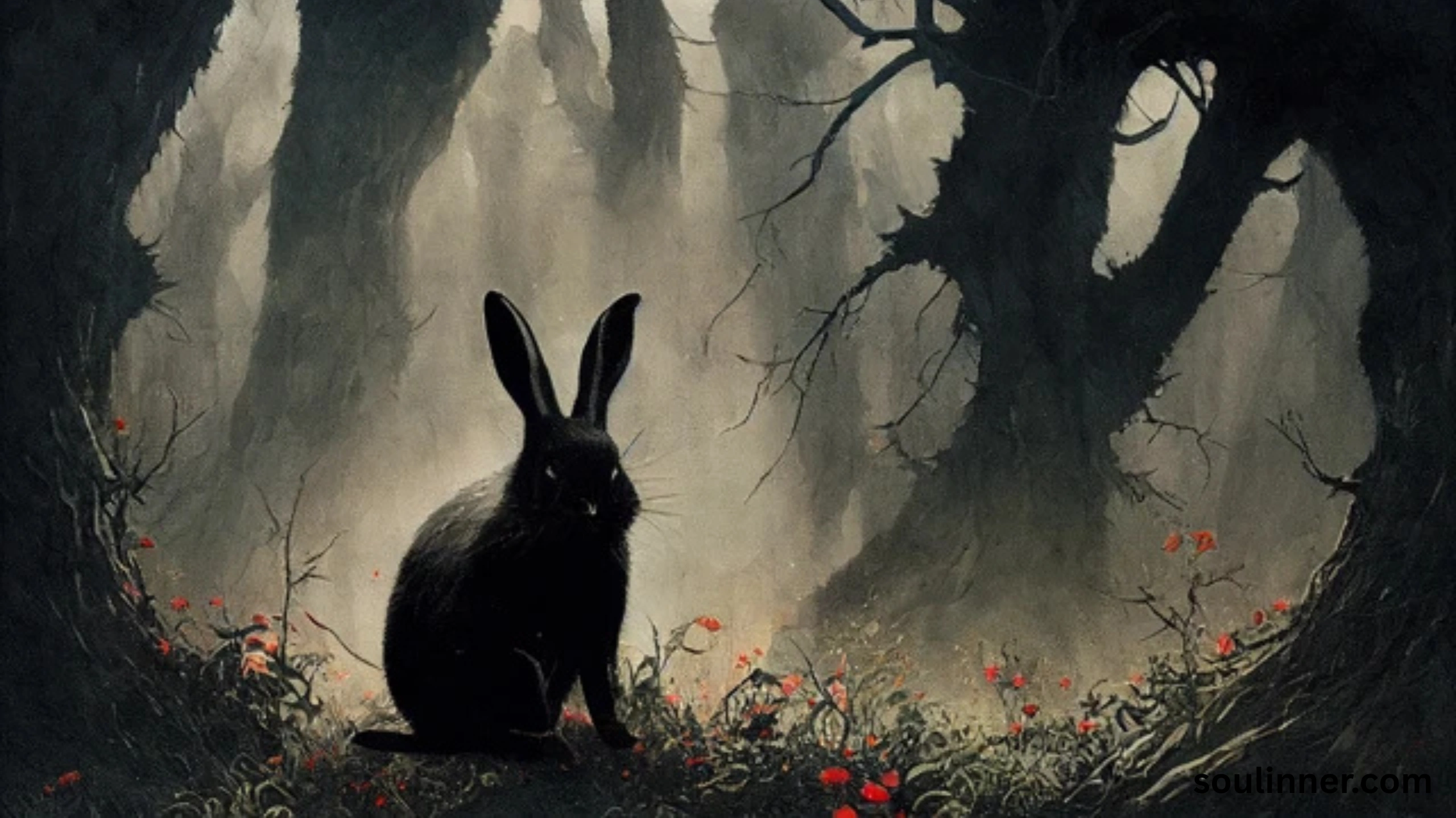 spiritual meaning of seeing a black rabbit