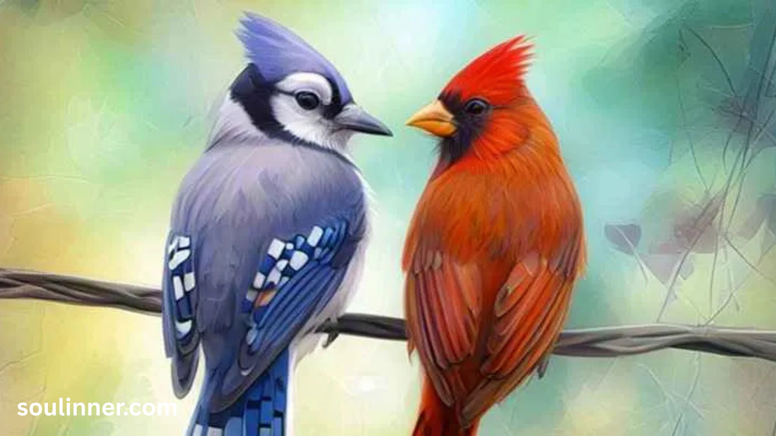 spiritual meaning of seeing a blue jay and cardinal together