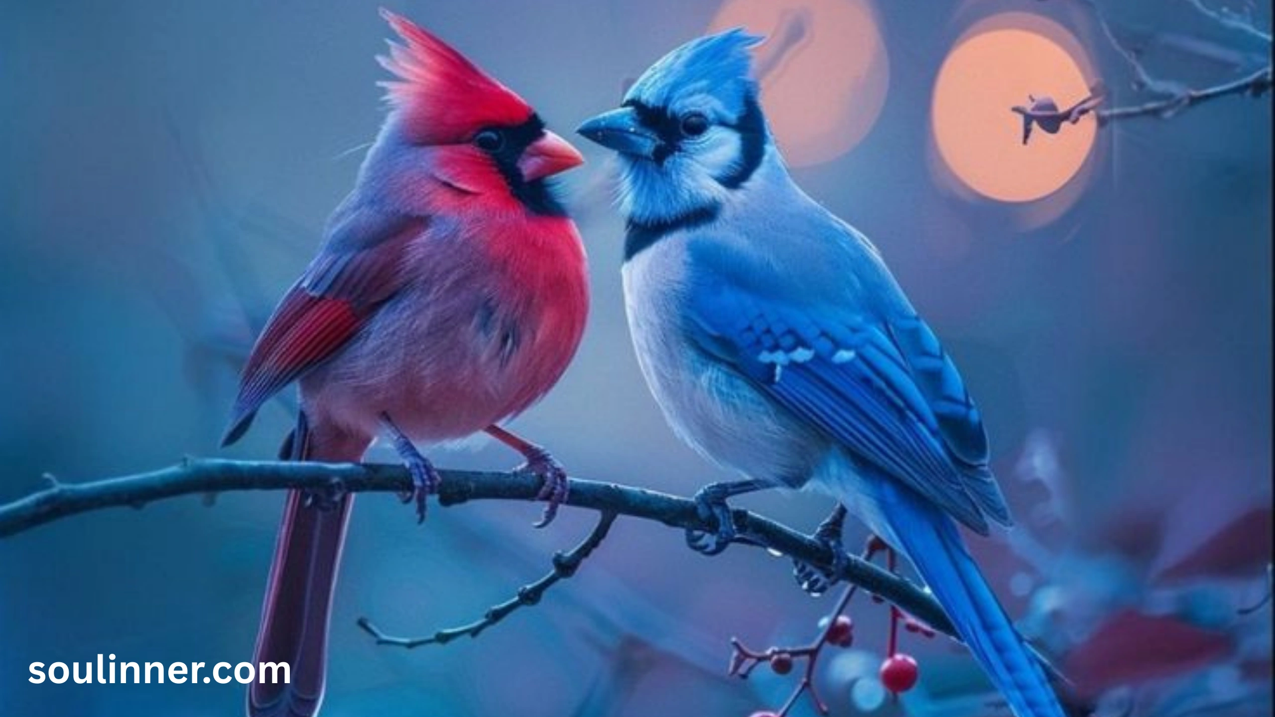 spiritual meaning of seeing a blue jay and cardinal together