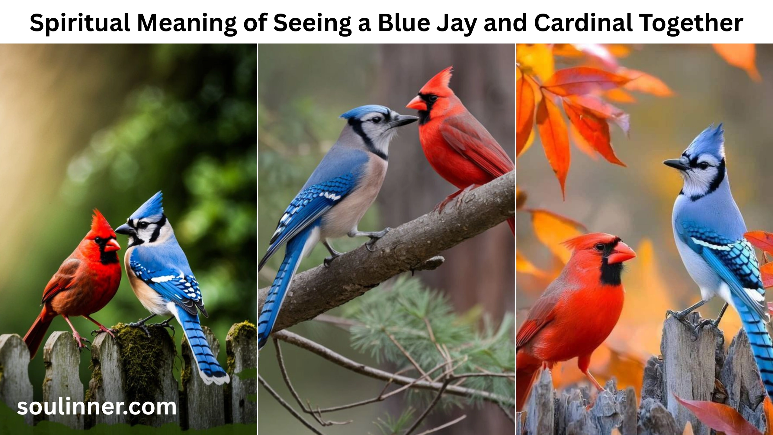spiritual meaning of seeing a blue jay and cardinal together