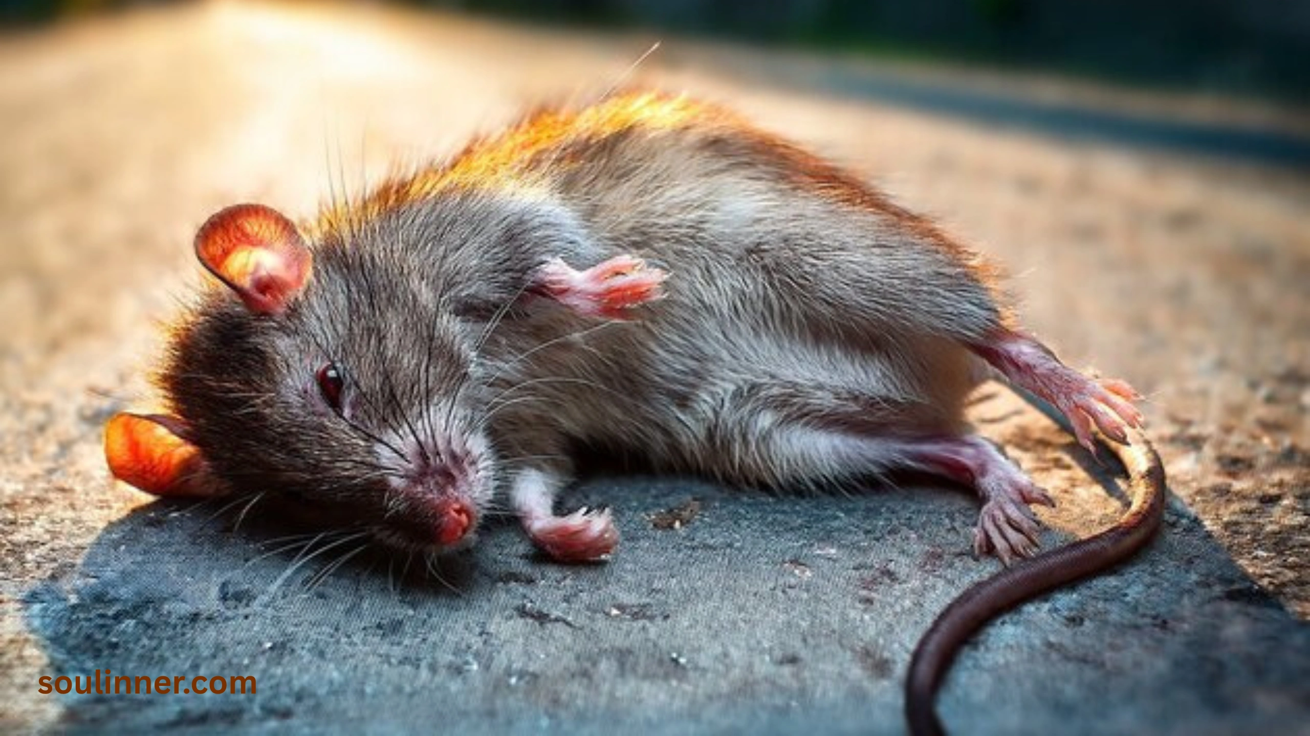 spiritual meaning of seeing a dead rat