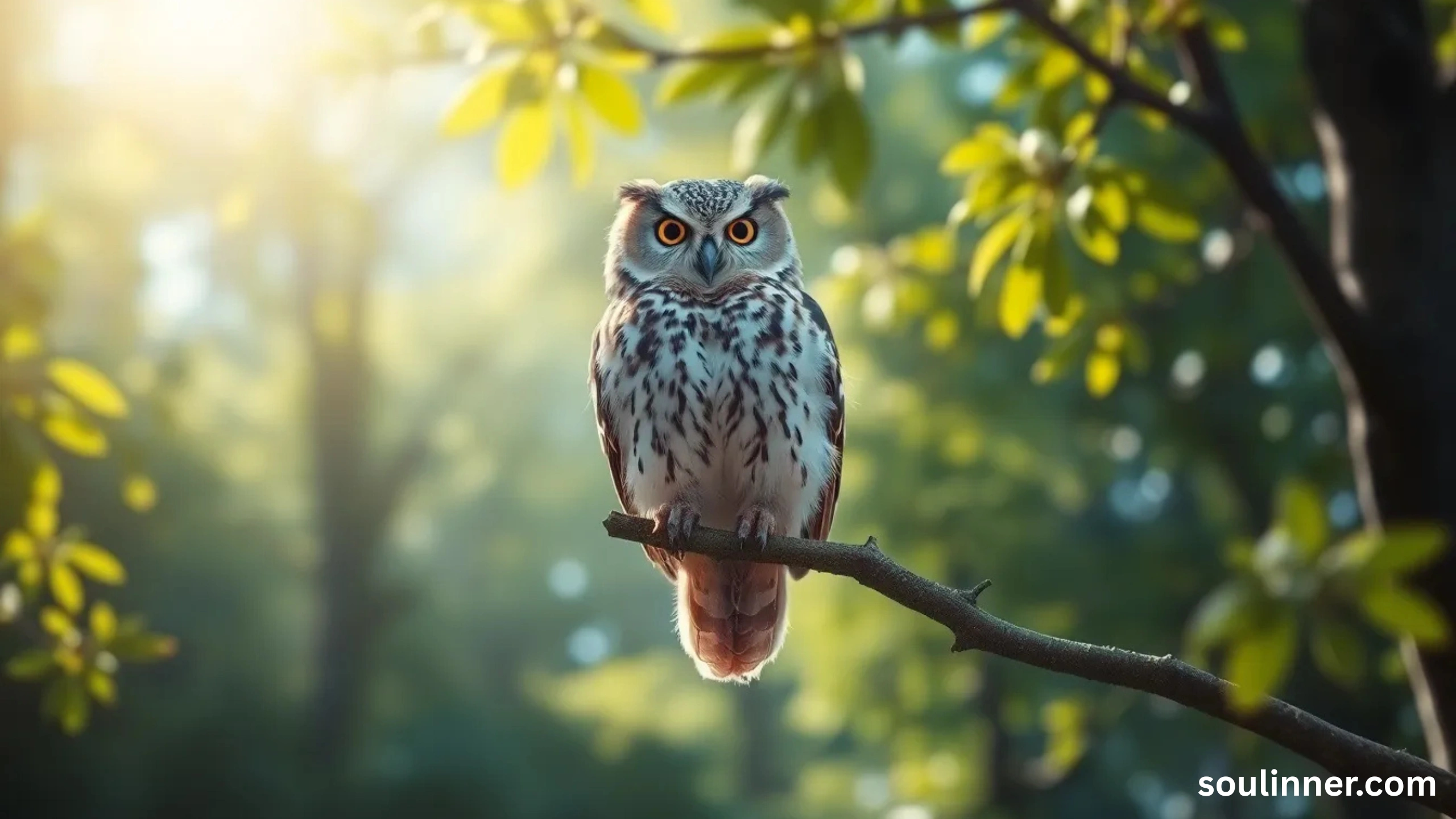 spiritual meaning of seeing an owl at night