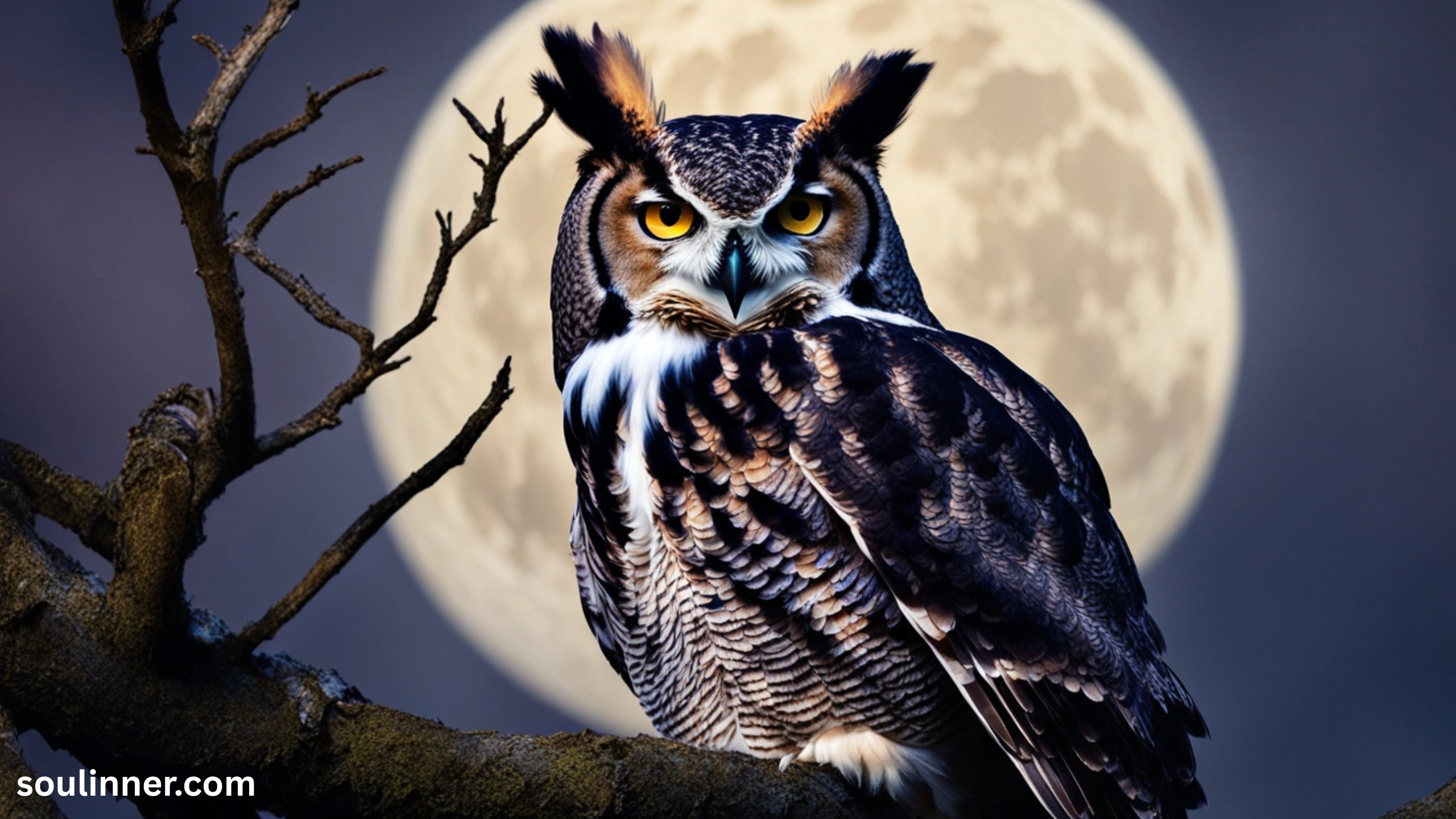 spiritual meaning of seeing an owl at night