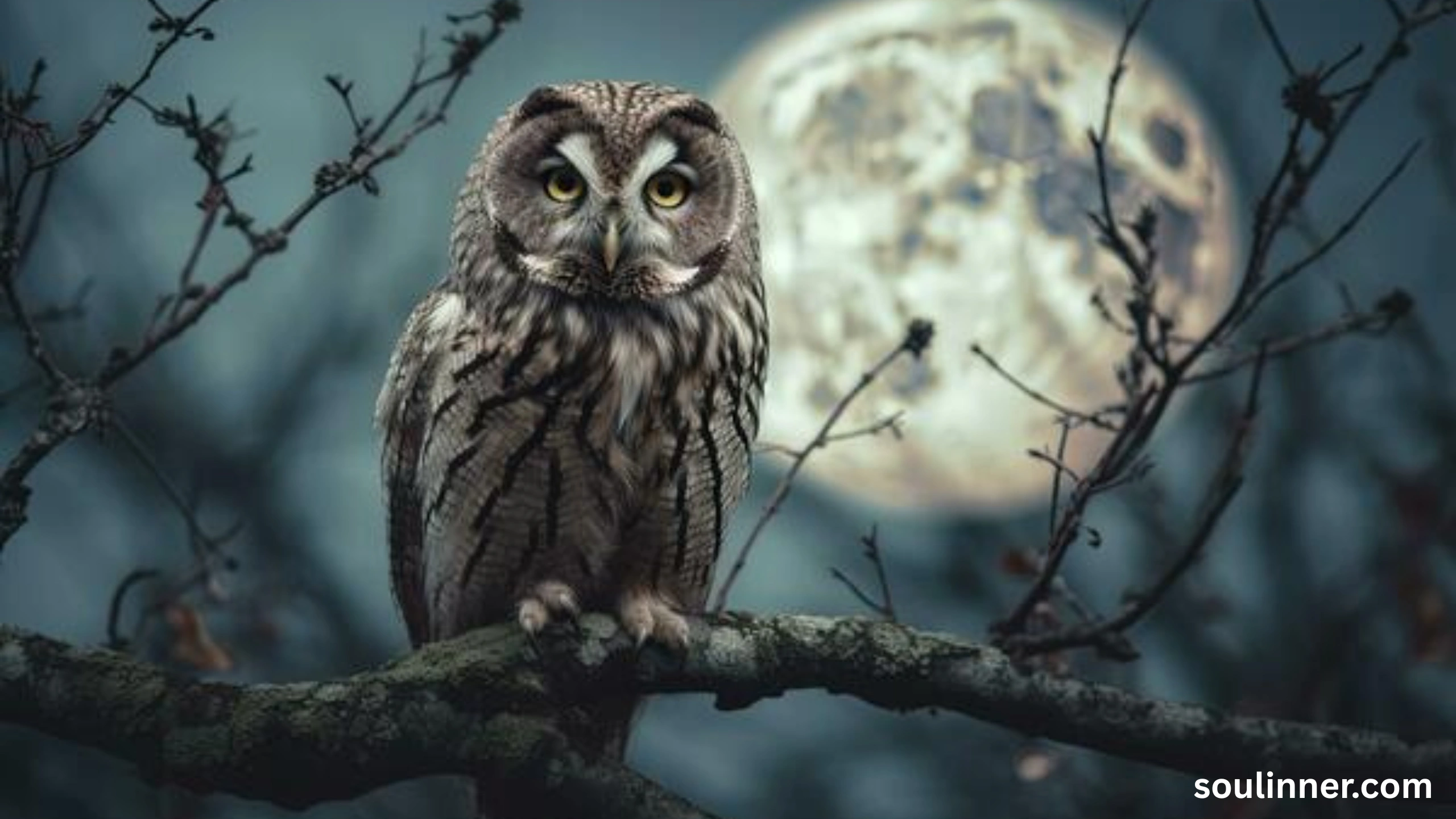 spiritual meaning of seeing an owl at night