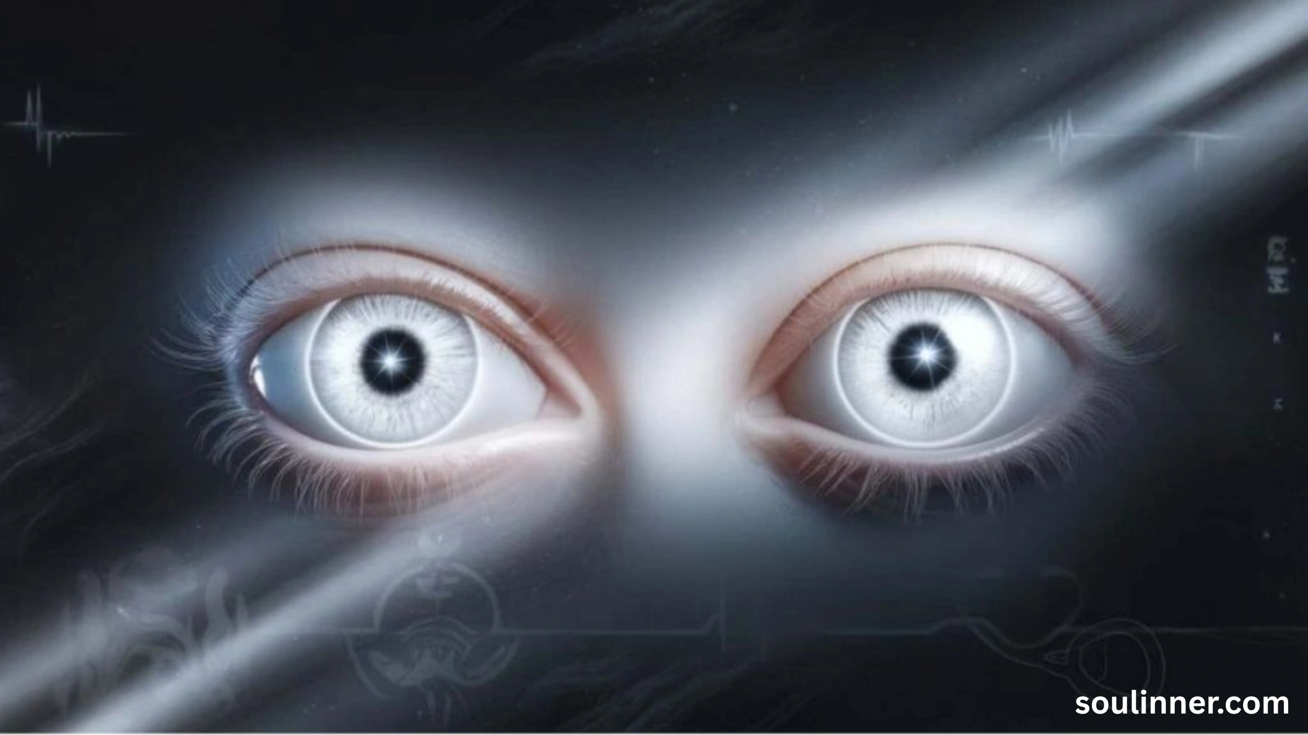spiritual meaning of white eyes