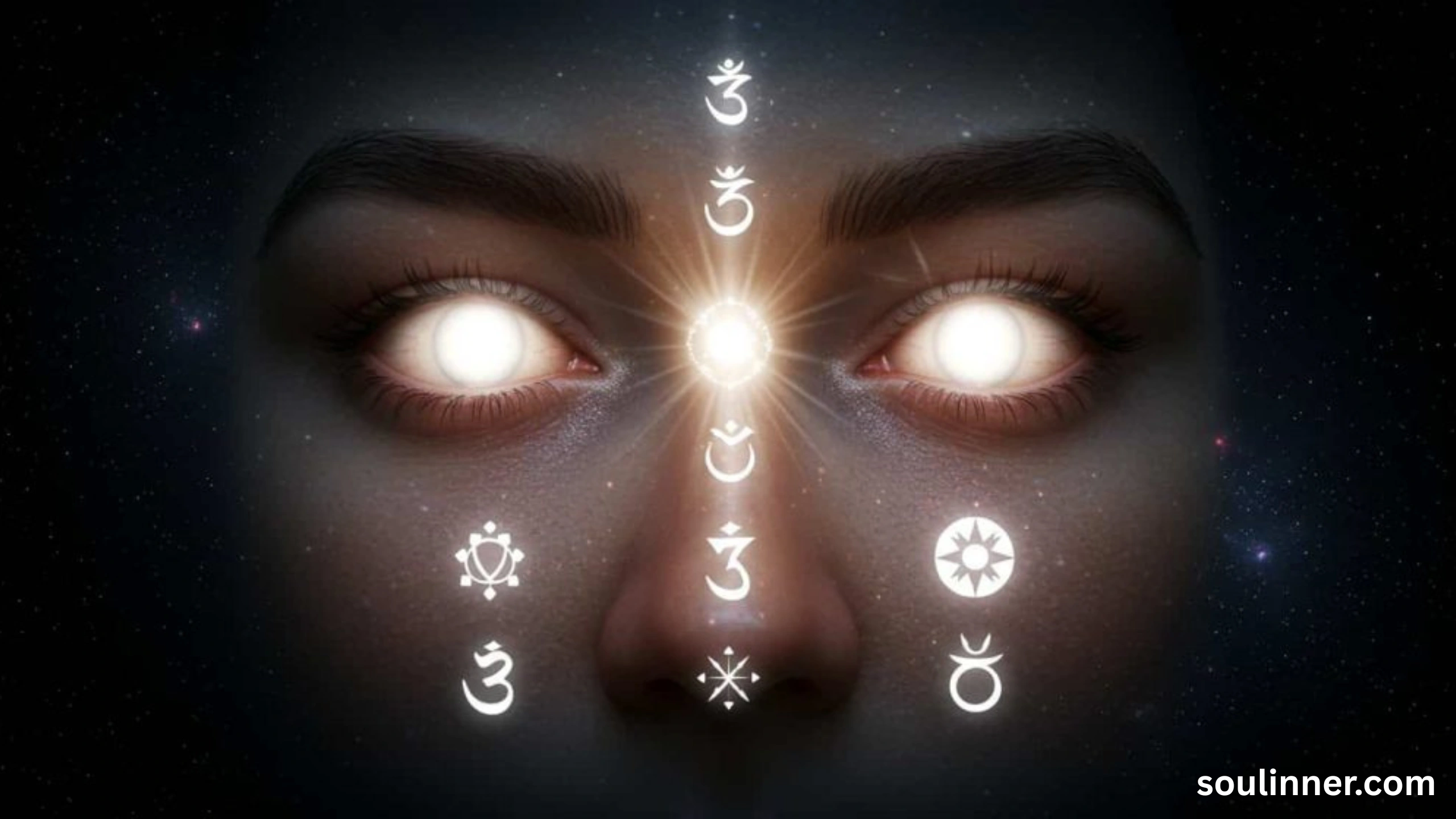 spiritual meaning of white eyes